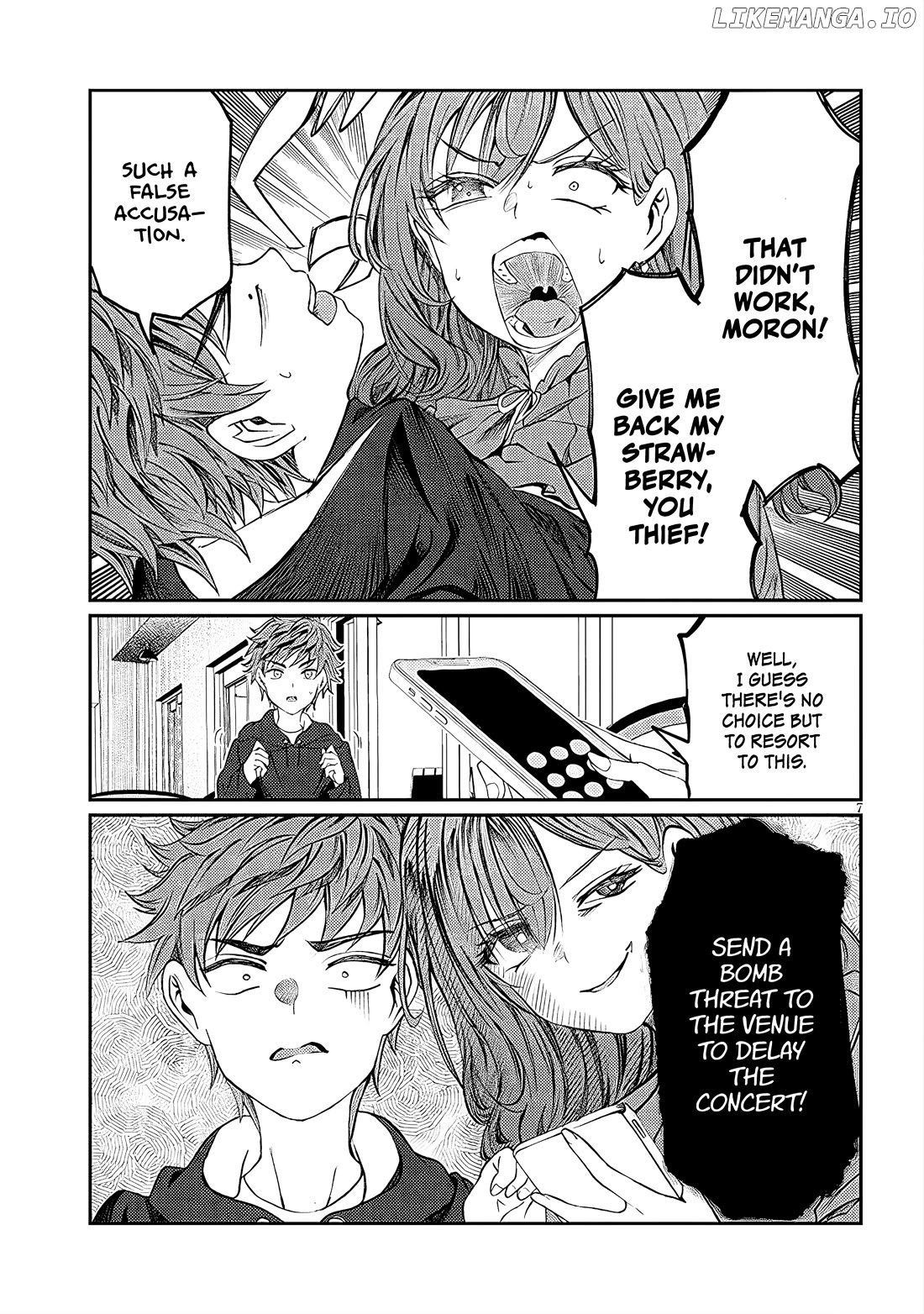 Kimi wa Yakamashi Tojite yo Kuchi wo! Chapter 41 - page 7