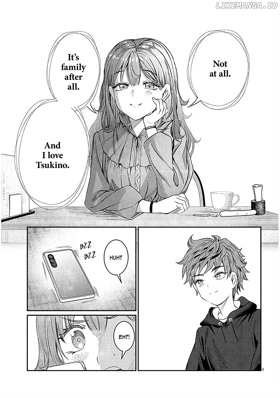Kimi wa Yakamashi Tojite yo Kuchi wo! Chapter 41 - page 9