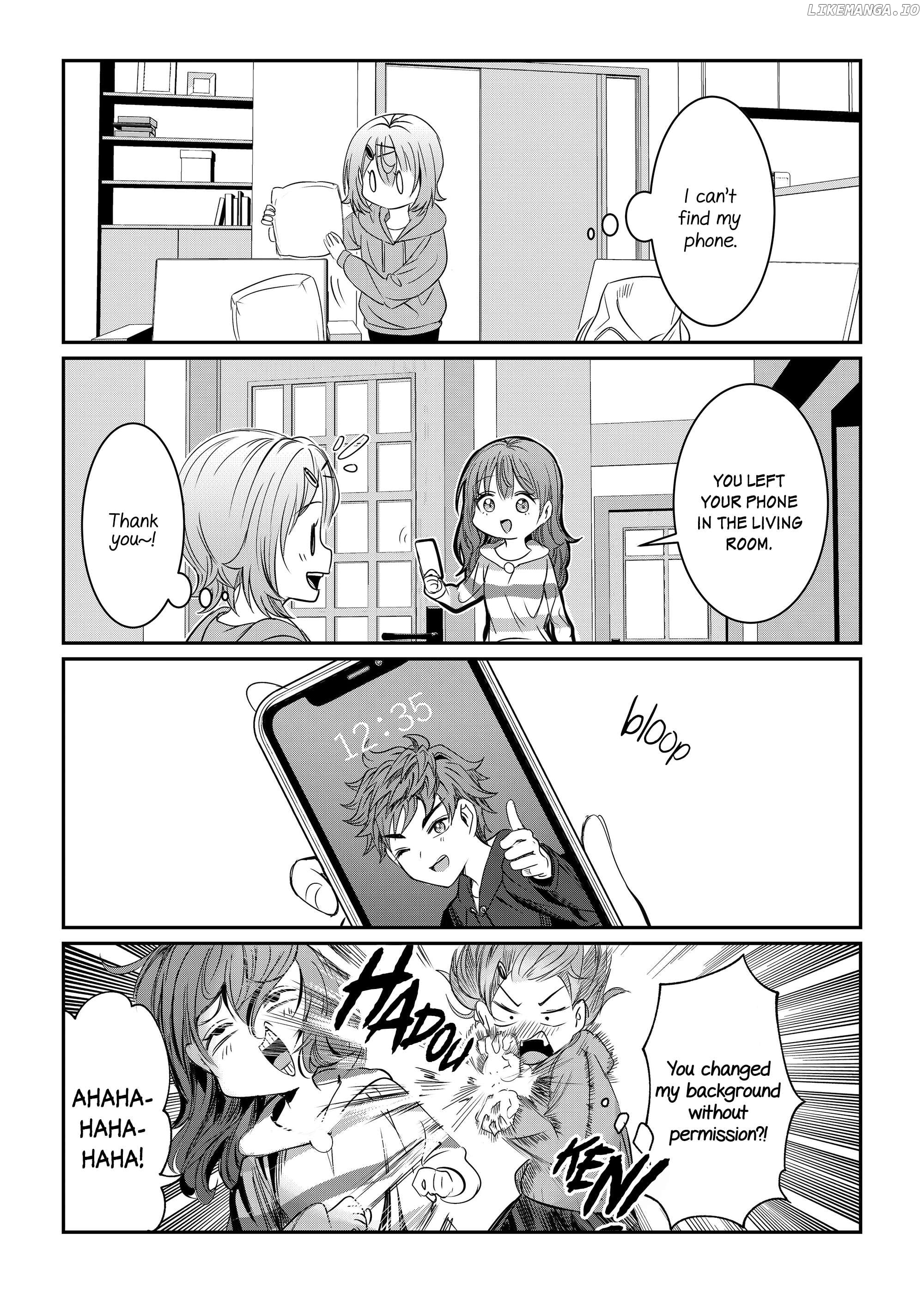 Kimi wa Yakamashi Tojite yo Kuchi wo! Chapter 41.5 - page 1