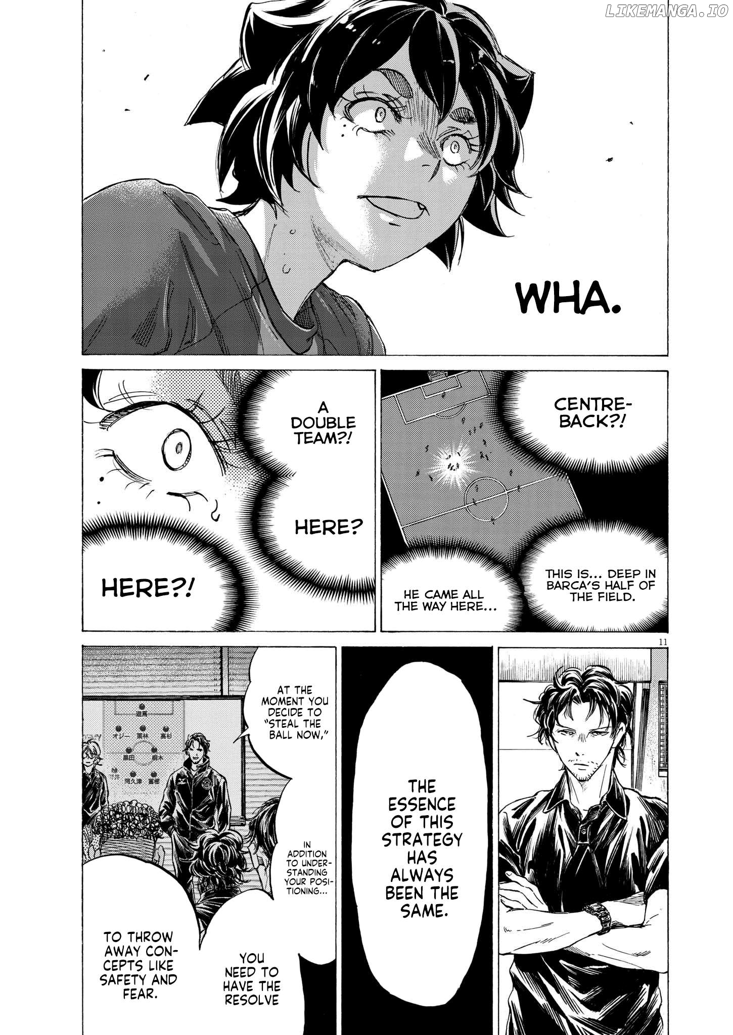 Ao Ashi Chapter 365 - page 12