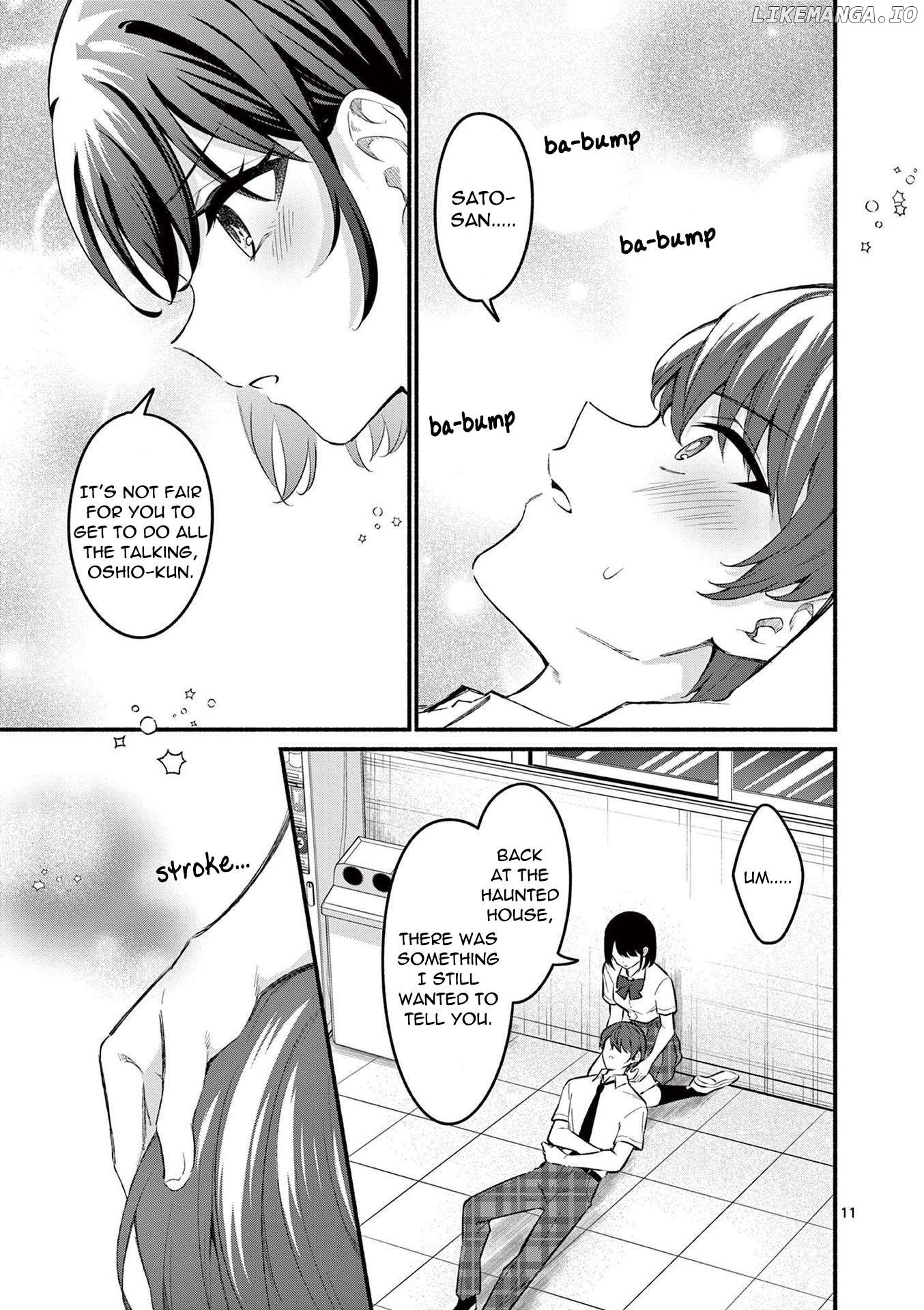 Shiotaiou no Sato-san ga Ore ni dake Amai Chapter 64 - page 11
