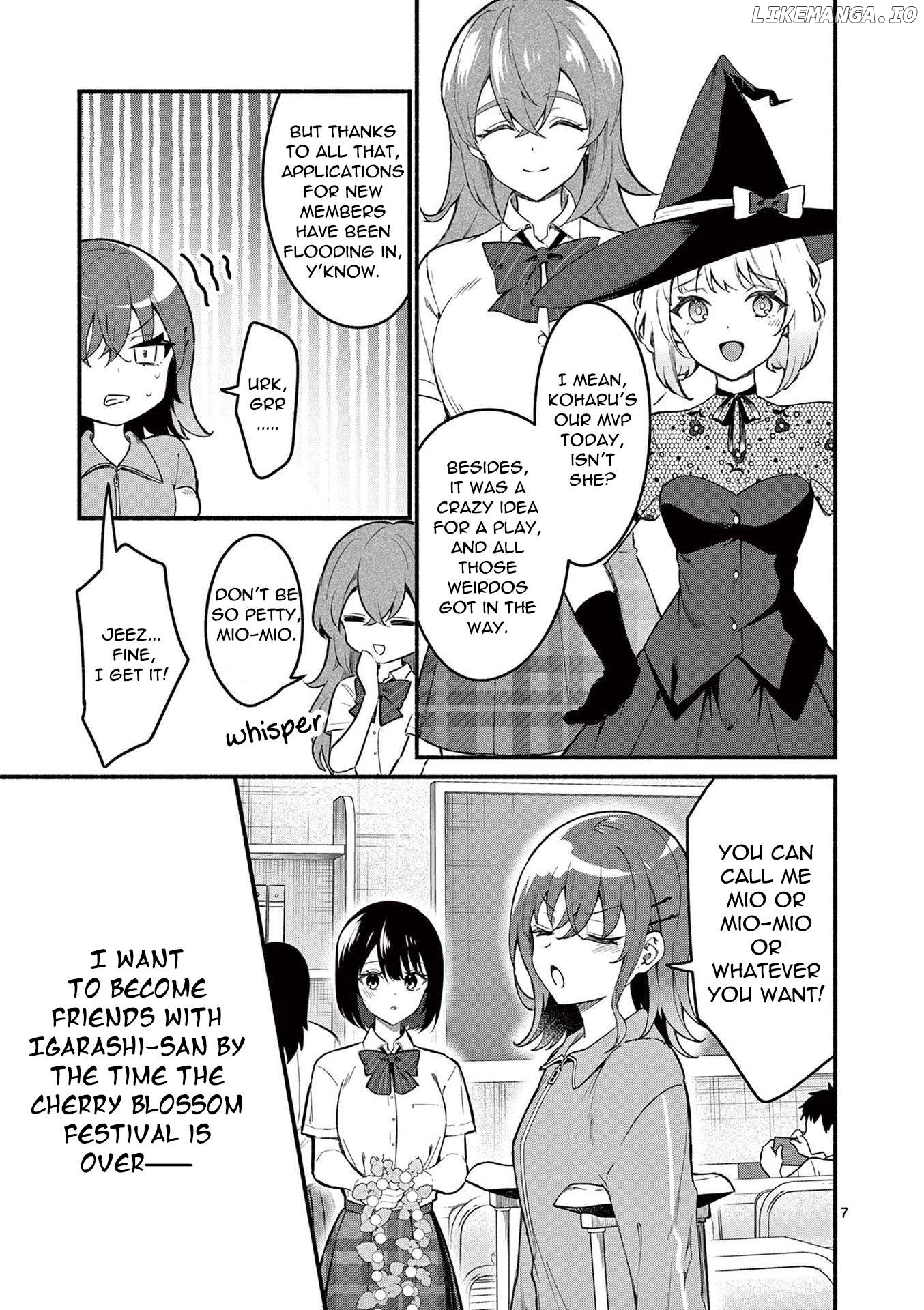 Shiotaiou no Sato-san ga Ore ni dake Amai Chapter 64 - page 7