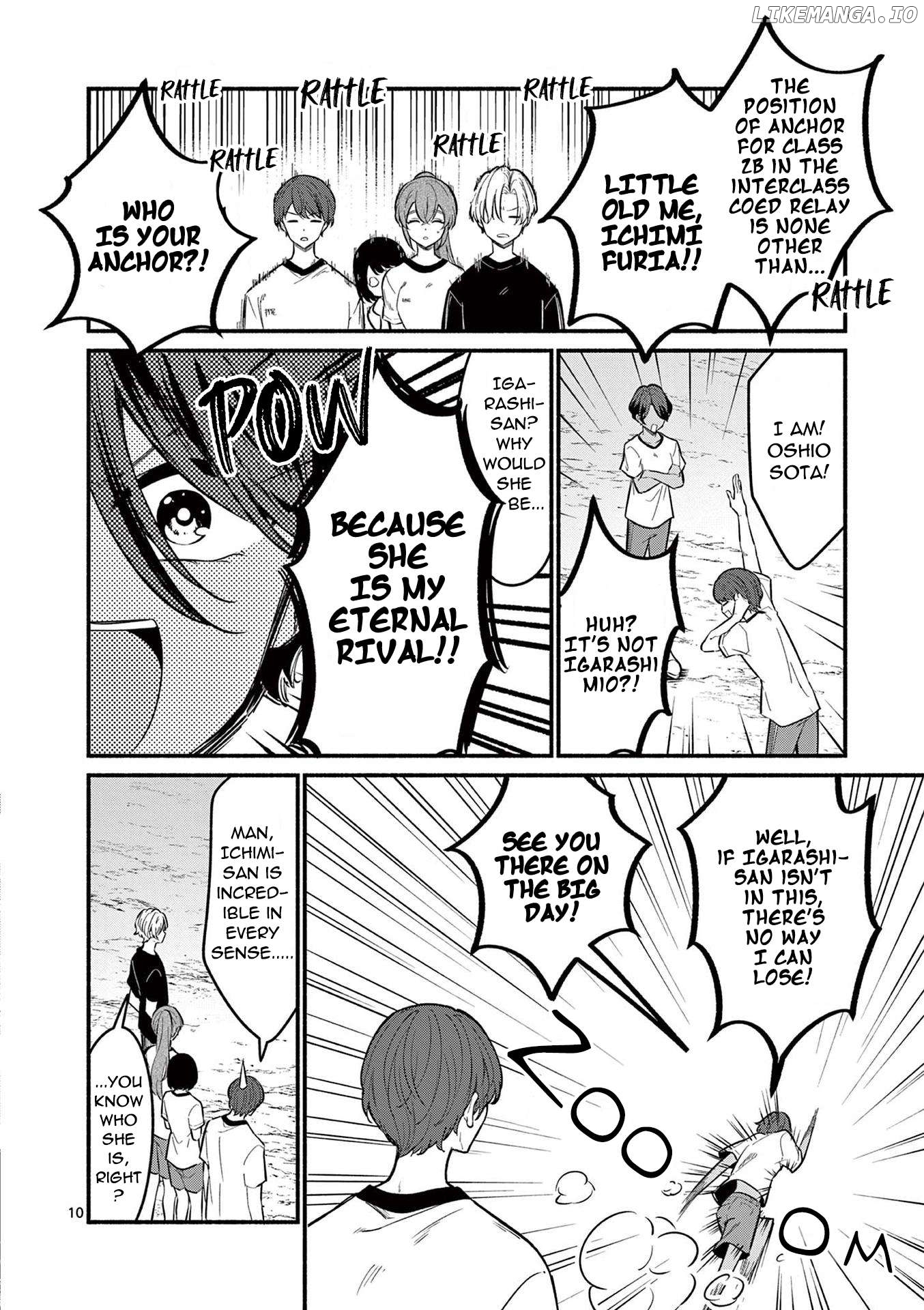 Shiotaiou no Sato-san ga Ore ni dake Amai Chapter 65 - page 10
