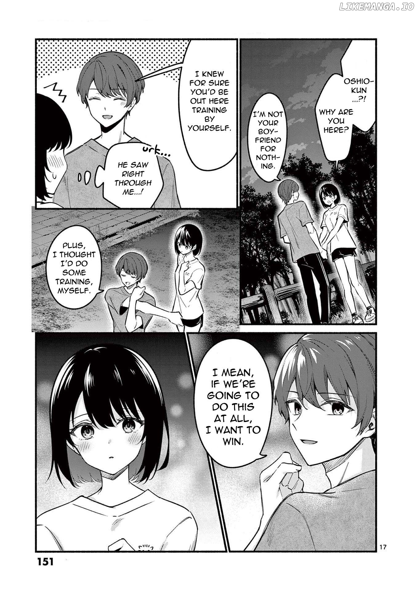 Shiotaiou no Sato-san ga Ore ni dake Amai Chapter 65 - page 17