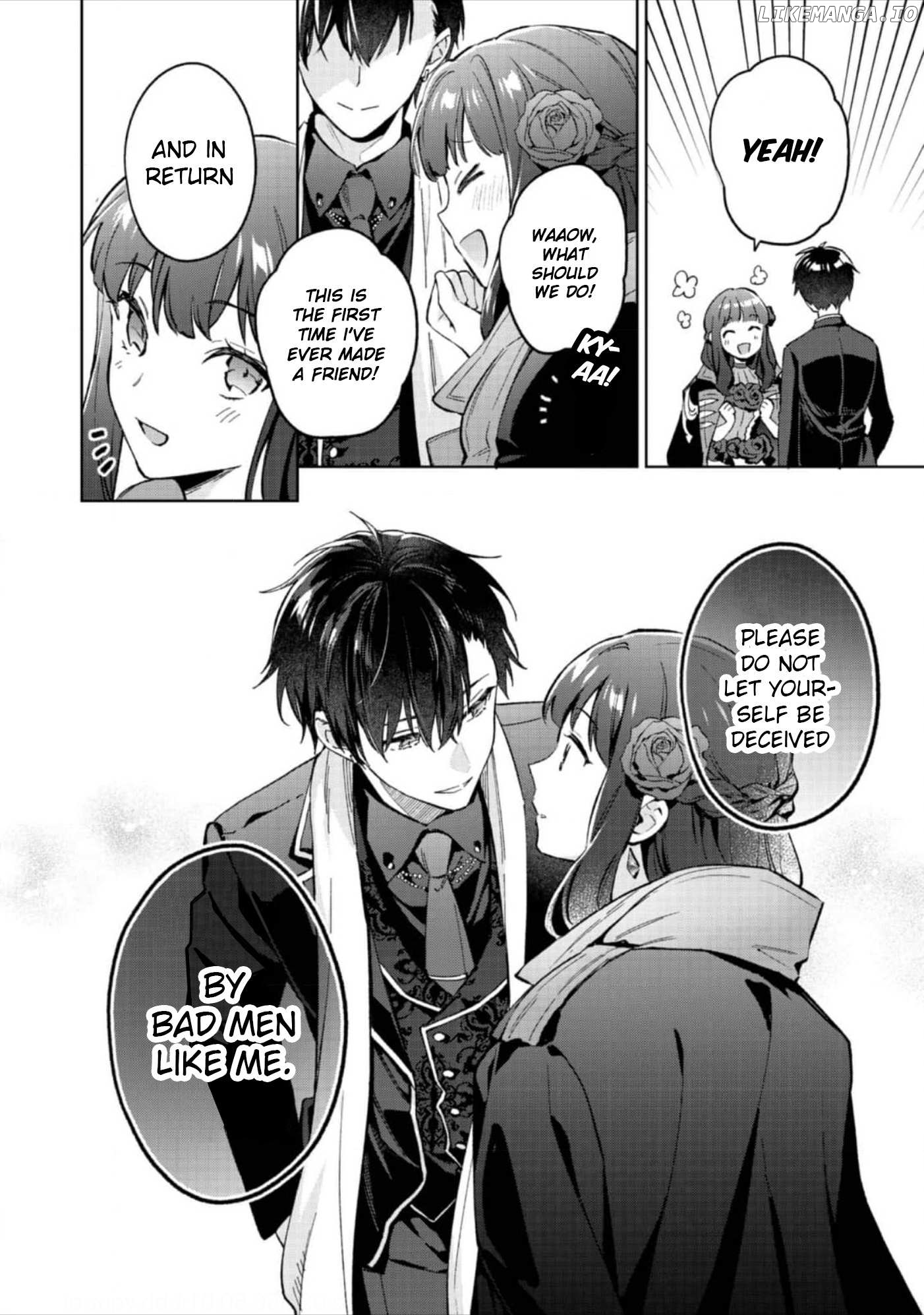 Akumana Akutou Ikka no Mana Musume, Tensei Saki mo Otome Game no Gokudou Reijou deshita Chapter 14 - page 12