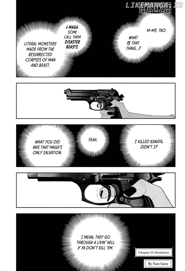 Gokurakugai - Manga Chapter 15 - page 1