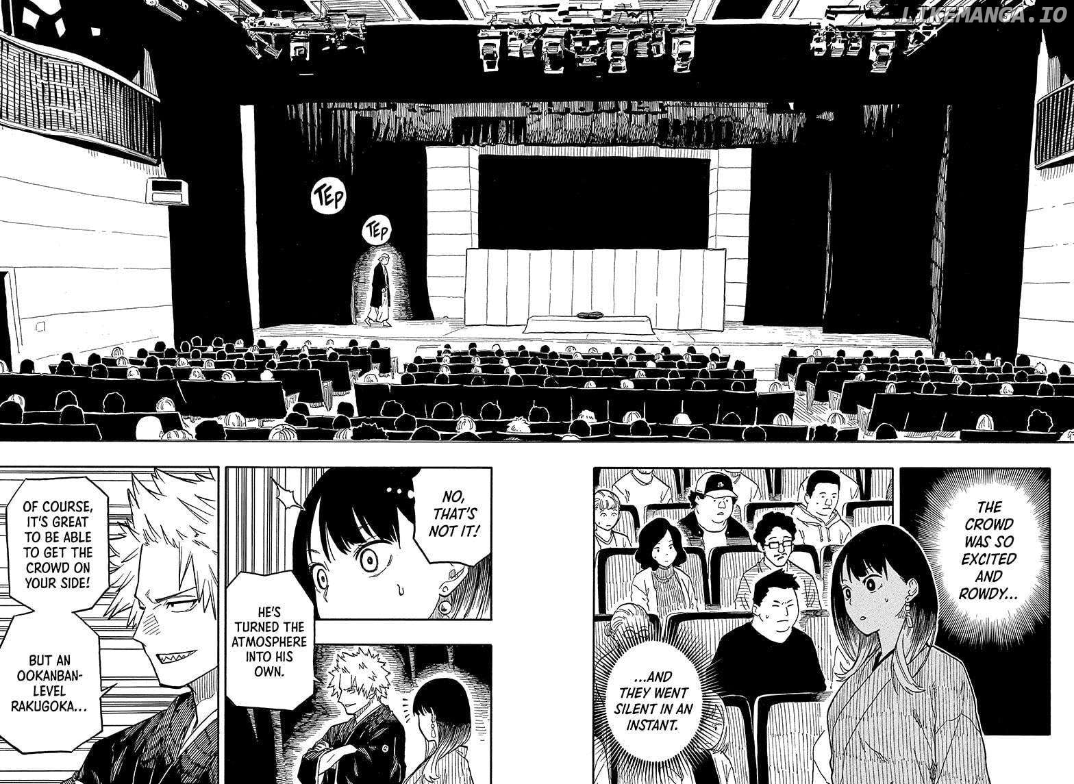 Akane Banashi Chapter 102 - page 14