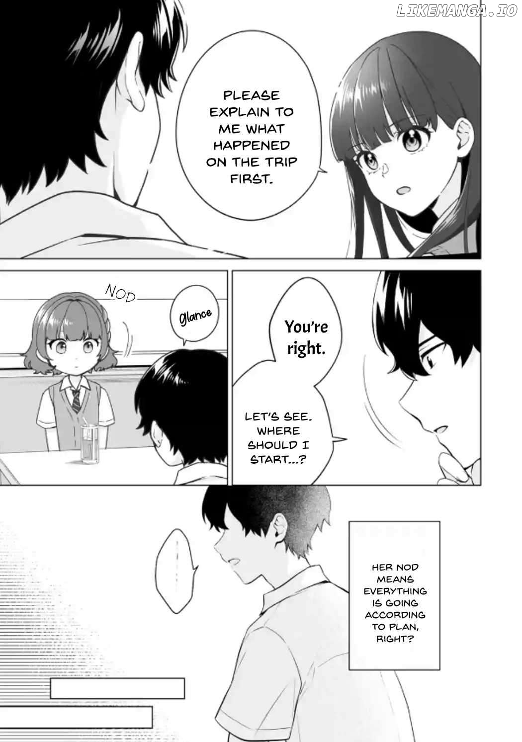 Please Leave Me Alone (For Some Reason, She Wants to Change a Lone Wolf's Helpless High School Life.) Chapter 21 - page 11