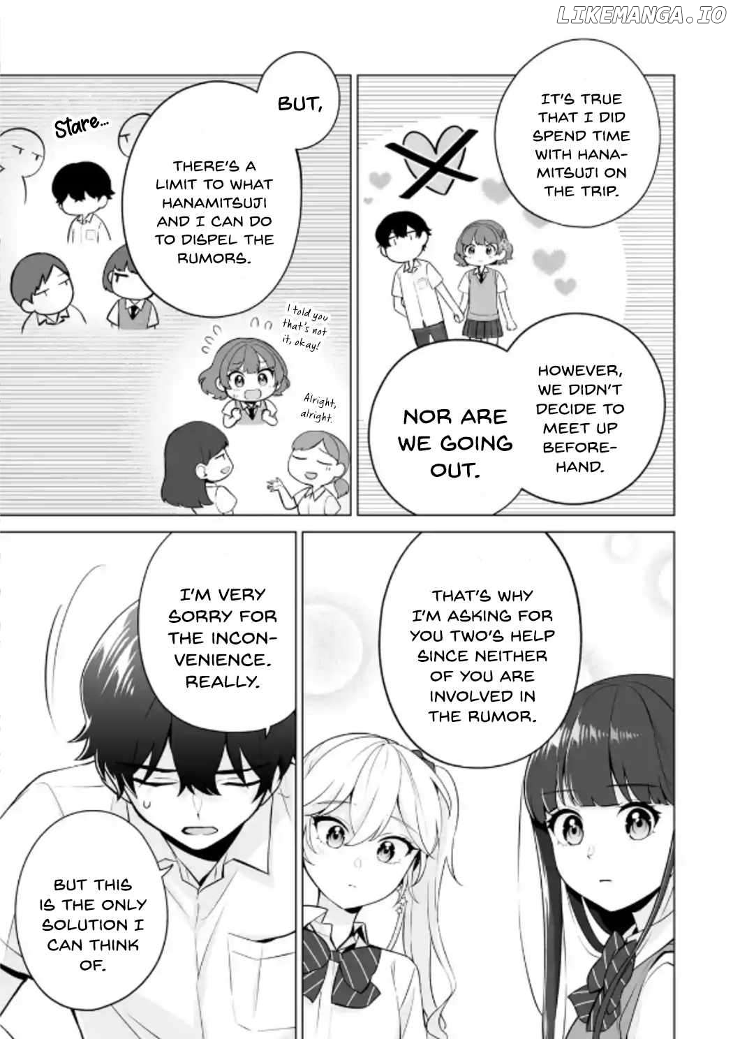 Please Leave Me Alone (For Some Reason, She Wants to Change a Lone Wolf's Helpless High School Life.) Chapter 21 - page 13