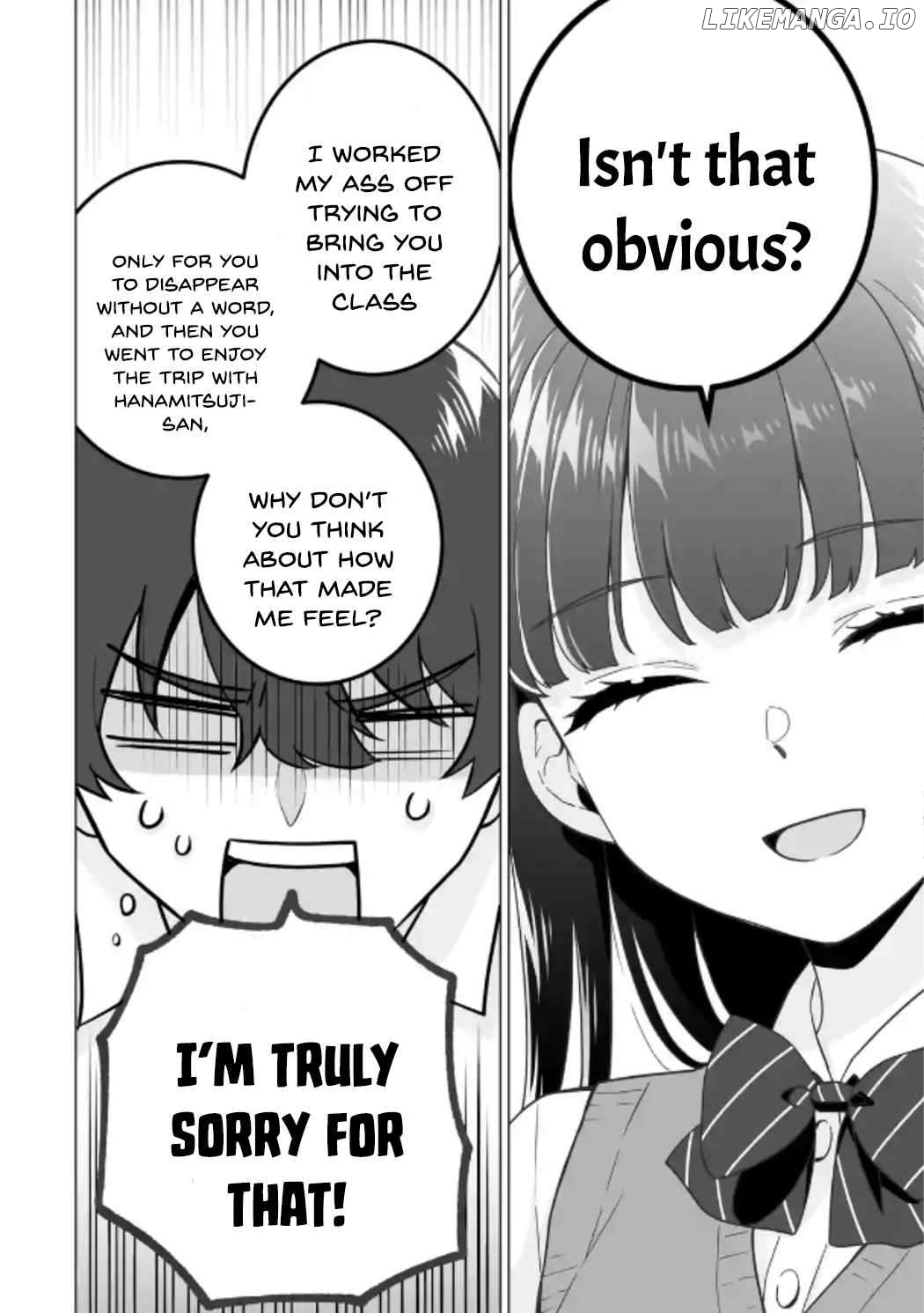 Please Leave Me Alone (For Some Reason, She Wants to Change a Lone Wolf's Helpless High School Life.) Chapter 21 - page 18
