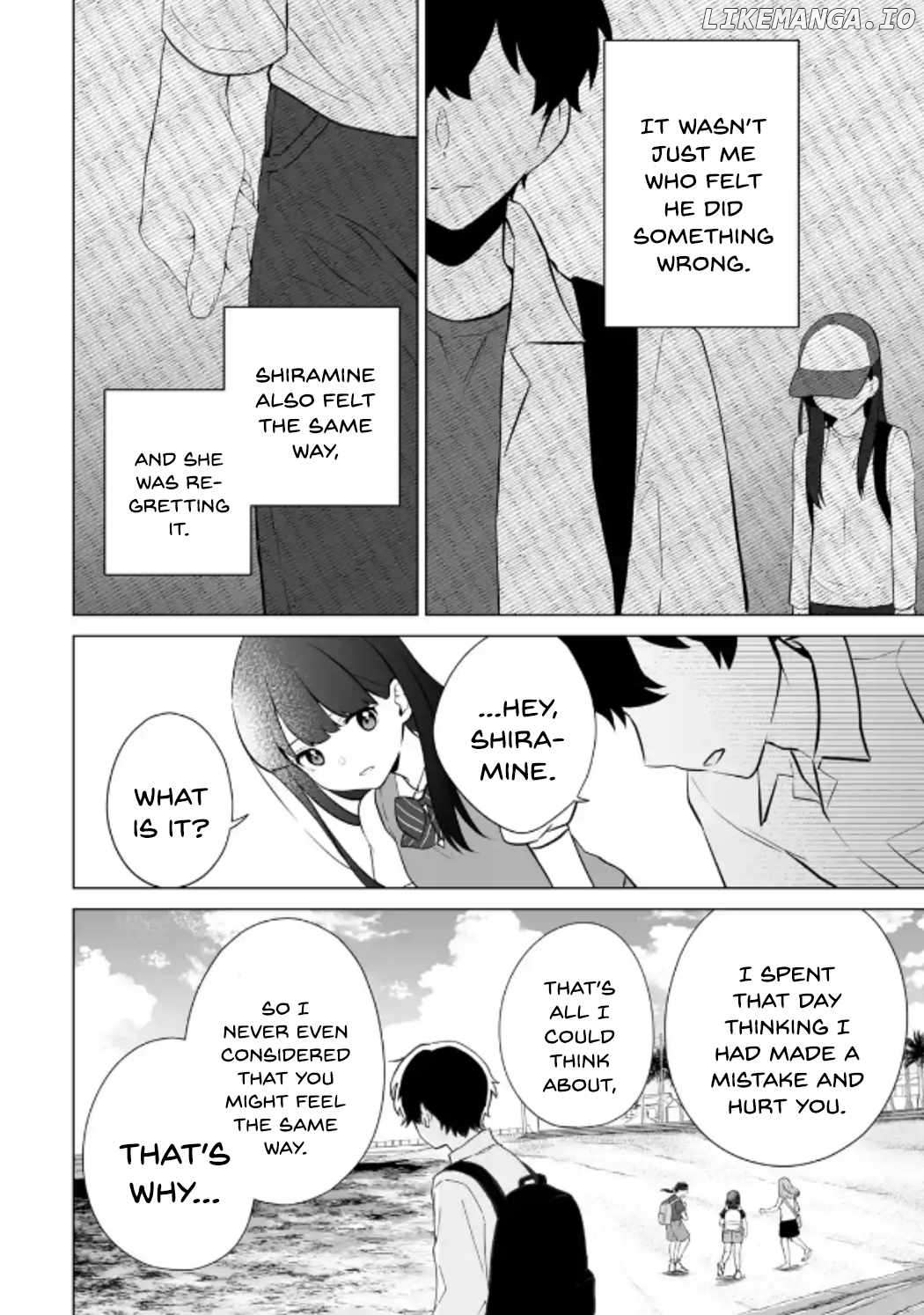 Please Leave Me Alone (For Some Reason, She Wants to Change a Lone Wolf's Helpless High School Life.) Chapter 21 - page 22
