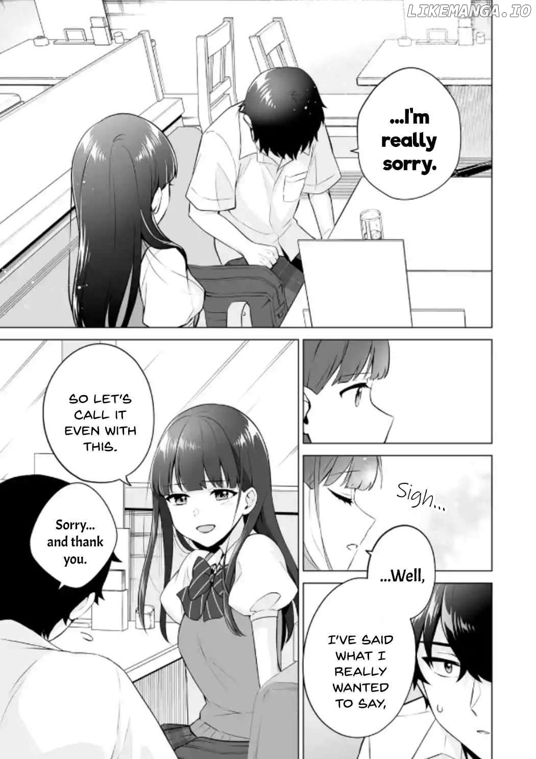 Please Leave Me Alone (For Some Reason, She Wants to Change a Lone Wolf's Helpless High School Life.) Chapter 21 - page 23