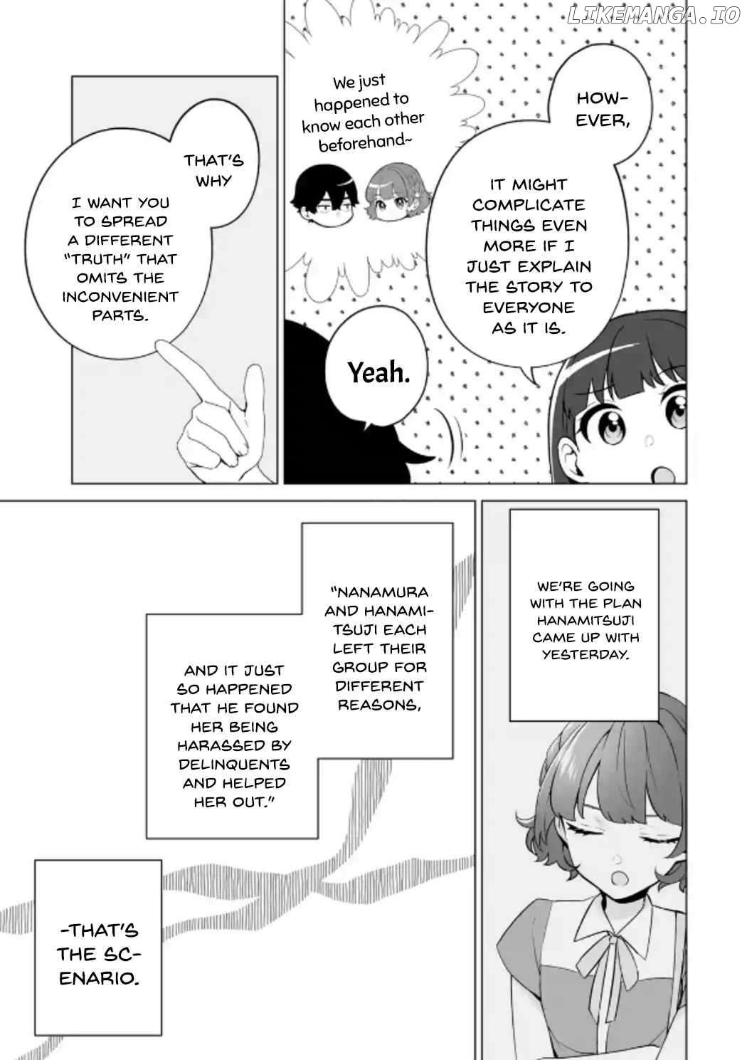 Please Leave Me Alone (For Some Reason, She Wants to Change a Lone Wolf's Helpless High School Life.) Chapter 21 - page 25