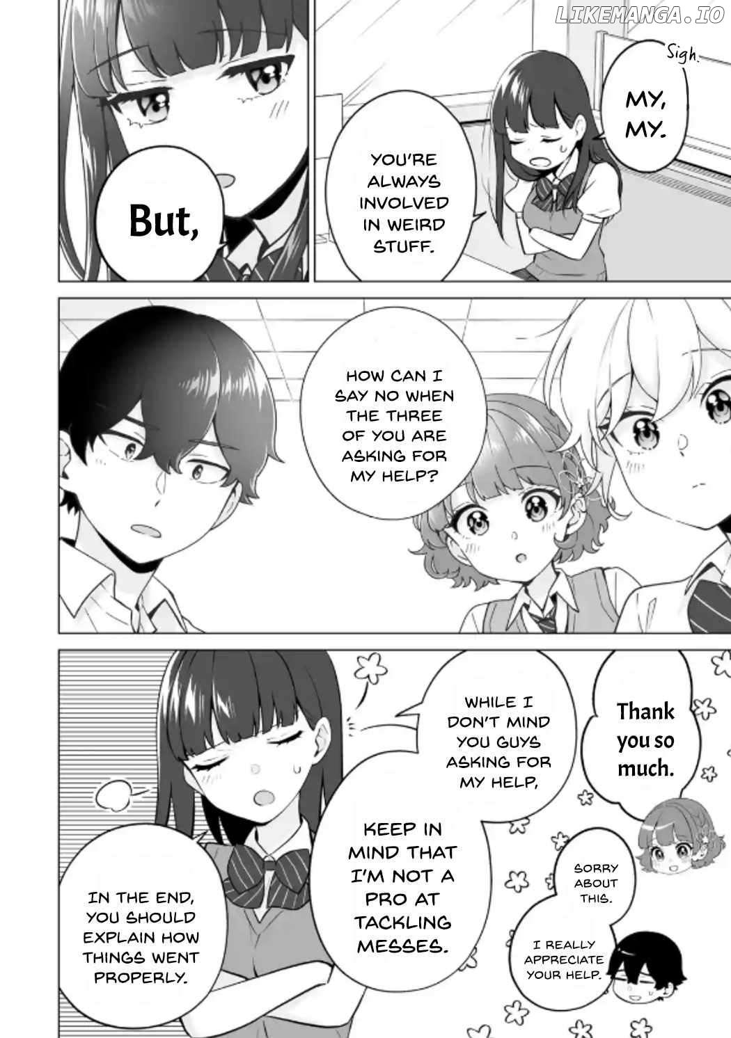 Please Leave Me Alone (For Some Reason, She Wants to Change a Lone Wolf's Helpless High School Life.) Chapter 21 - page 28