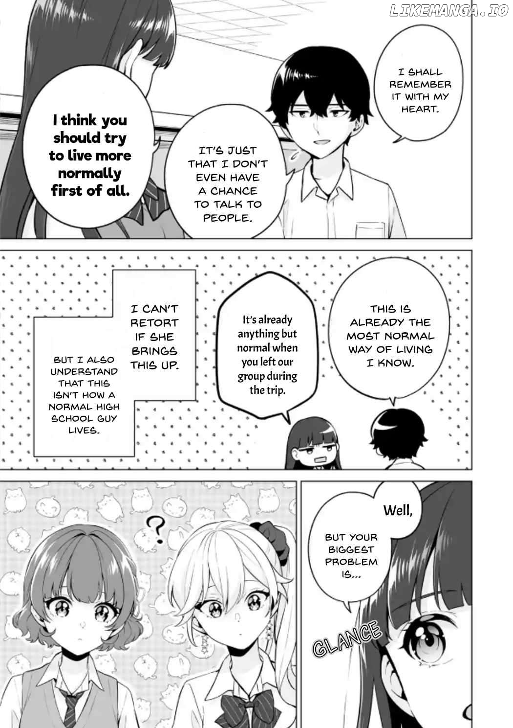 Please Leave Me Alone (For Some Reason, She Wants to Change a Lone Wolf's Helpless High School Life.) Chapter 21 - page 29