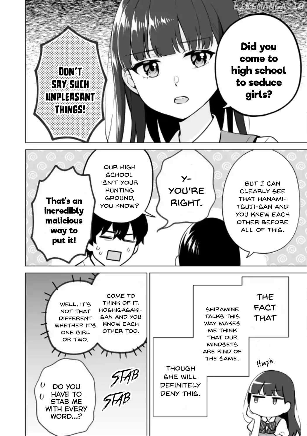 Please Leave Me Alone (For Some Reason, She Wants to Change a Lone Wolf's Helpless High School Life.) Chapter 21 - page 6