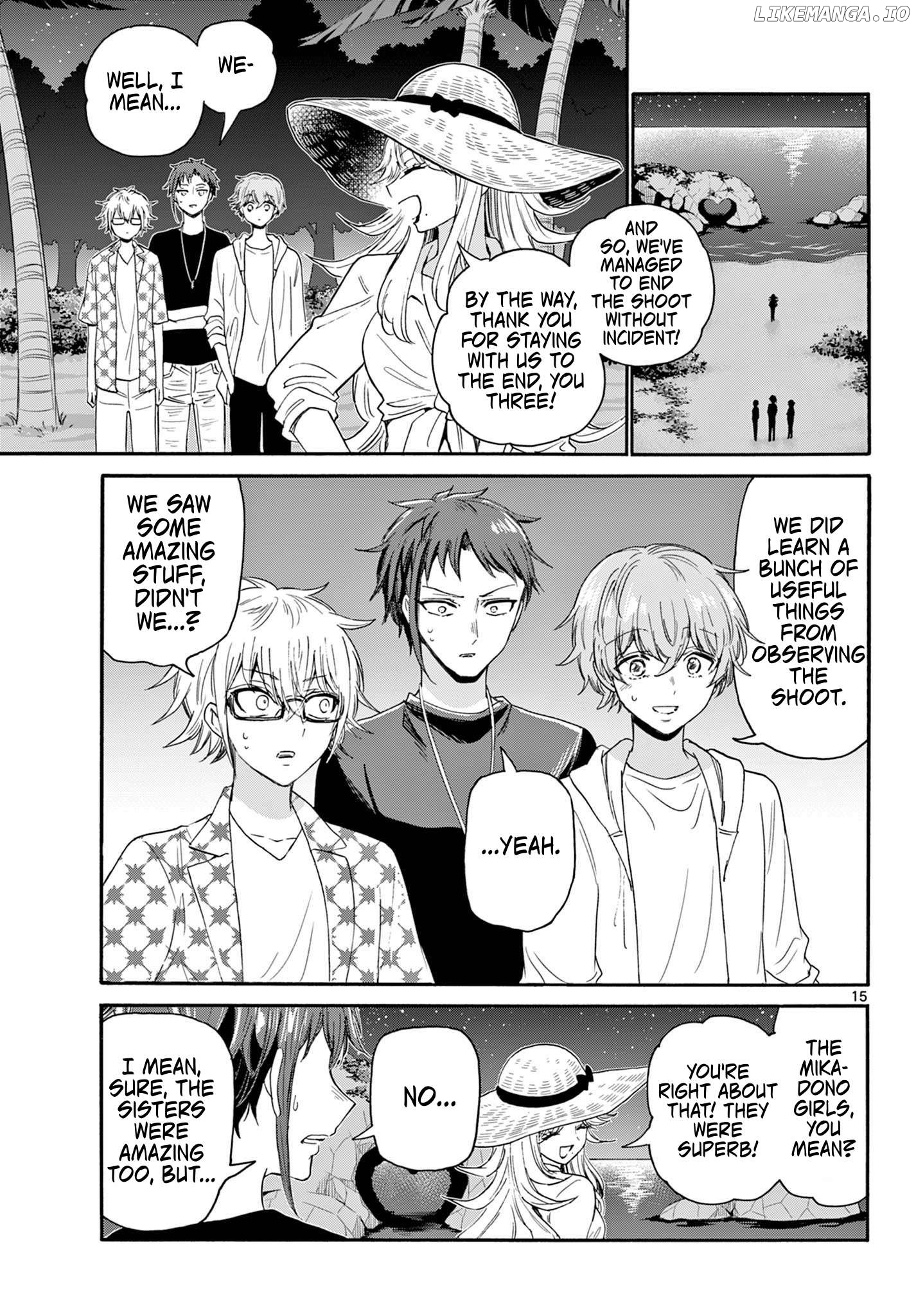 Mikadono Sanshimai Wa Angai, Choroi Chapter 104 - page 13