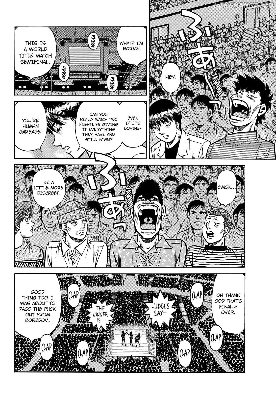 Hajime no Ippo Chapter 1450 - page 17