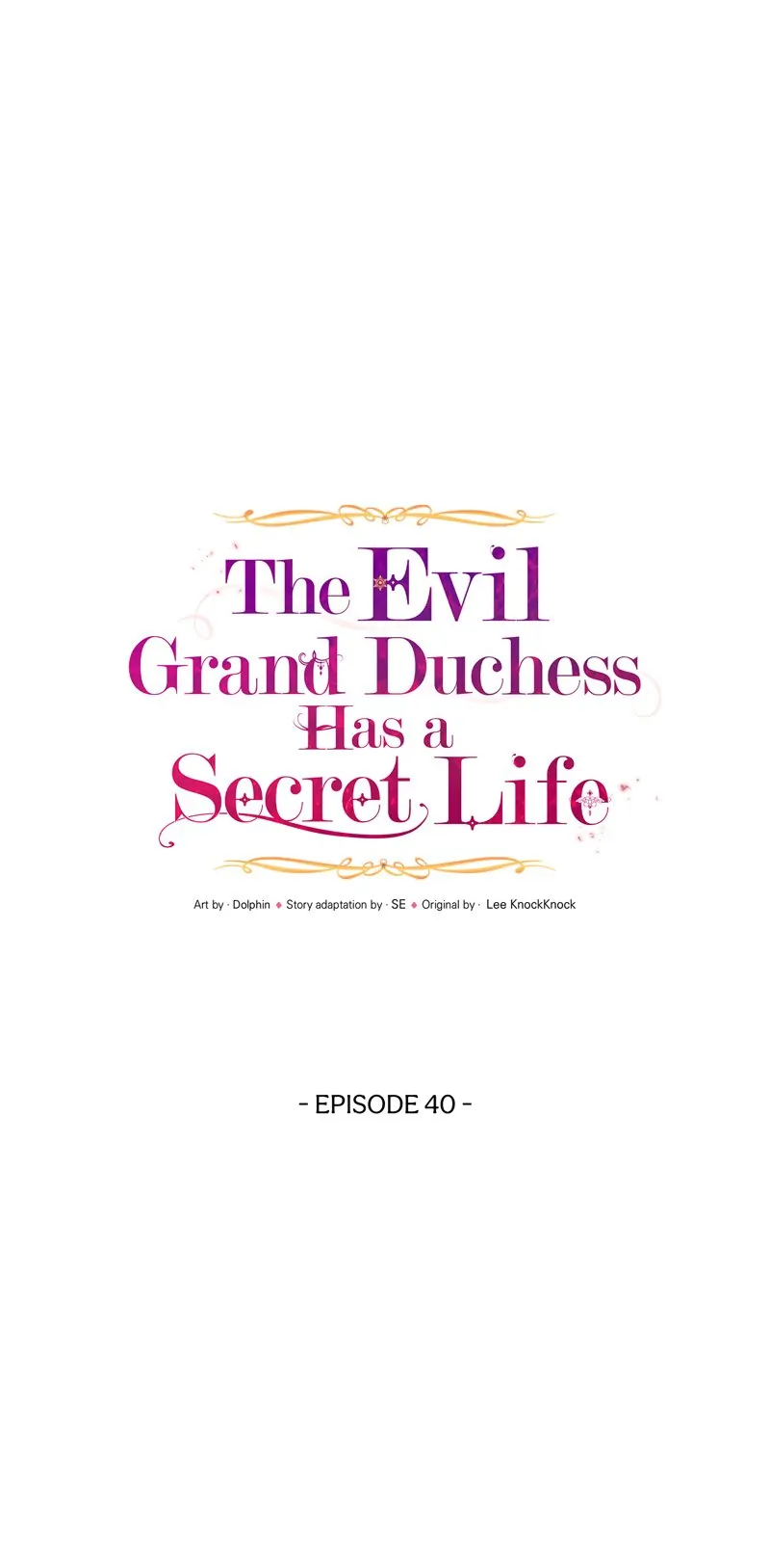The Evil Grand Duchess Has a Secret Life Chapter 40 - page 45
