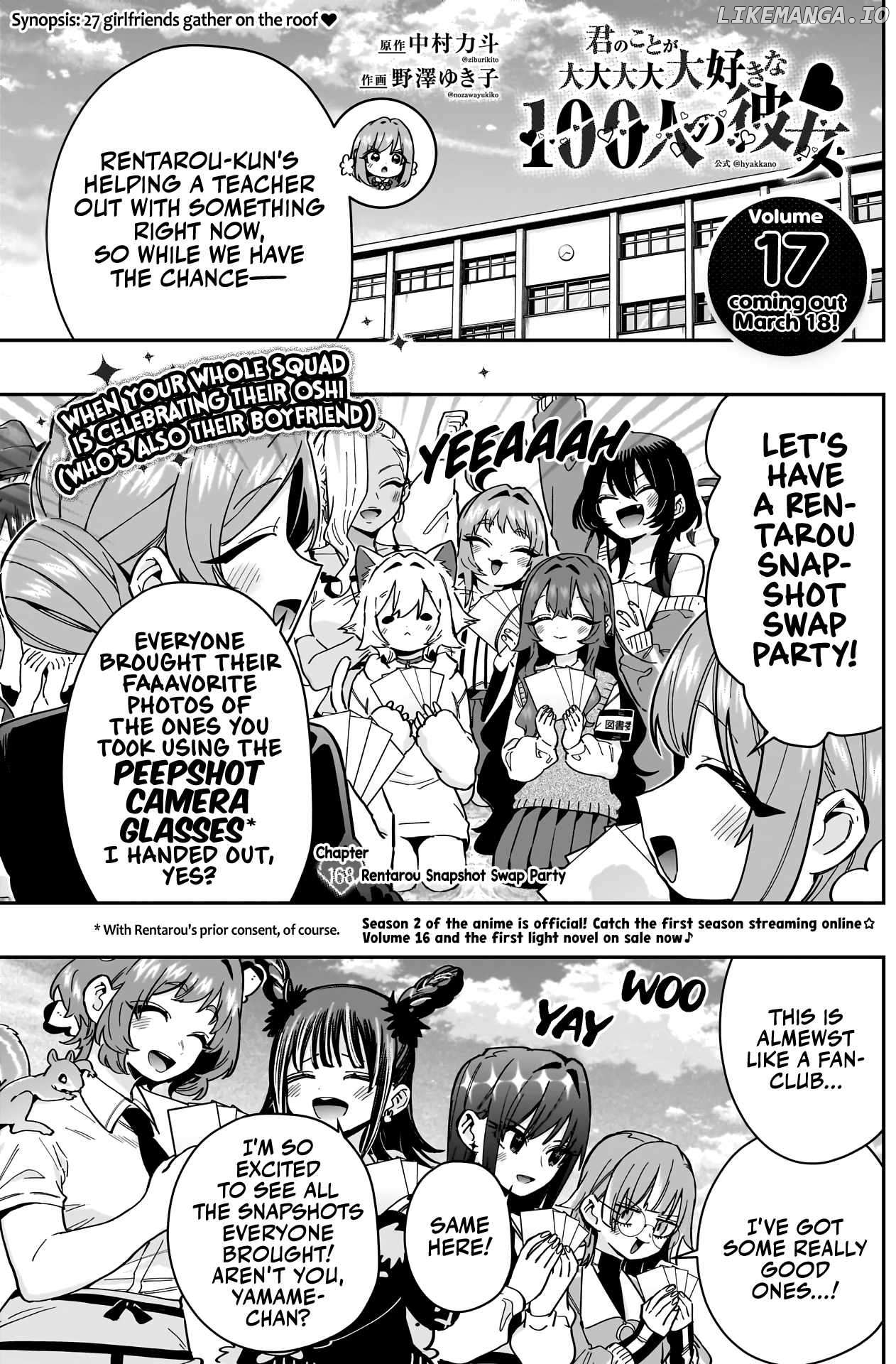 The 100 Girlfriends Who Really, Really, Really, Really, Really Love You Chapter 168 - page 2