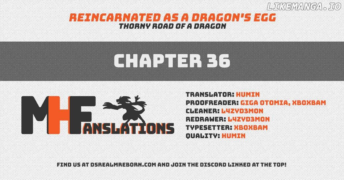Reincarnated as a Dragon's Egg - Thorny Road of a Dragon Chapter 36 - page 1