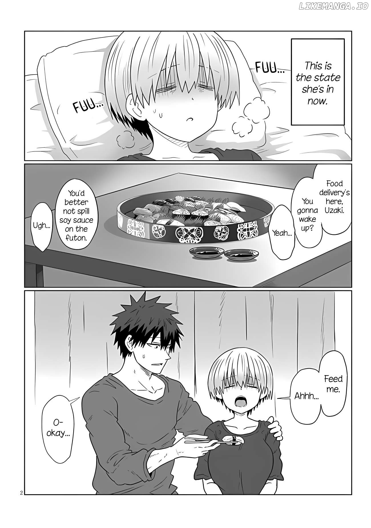 Uzaki-chan wa Asobitai! Chapter 107 - page 2