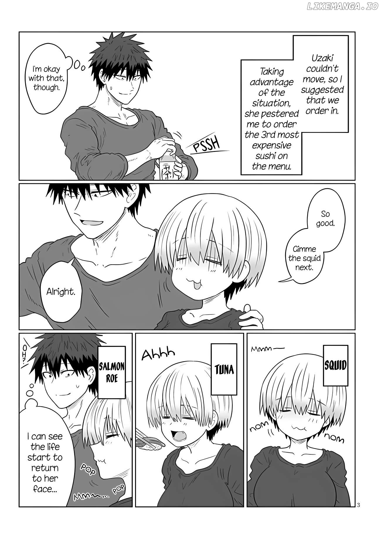 Uzaki-chan wa Asobitai! Chapter 107 - page 3