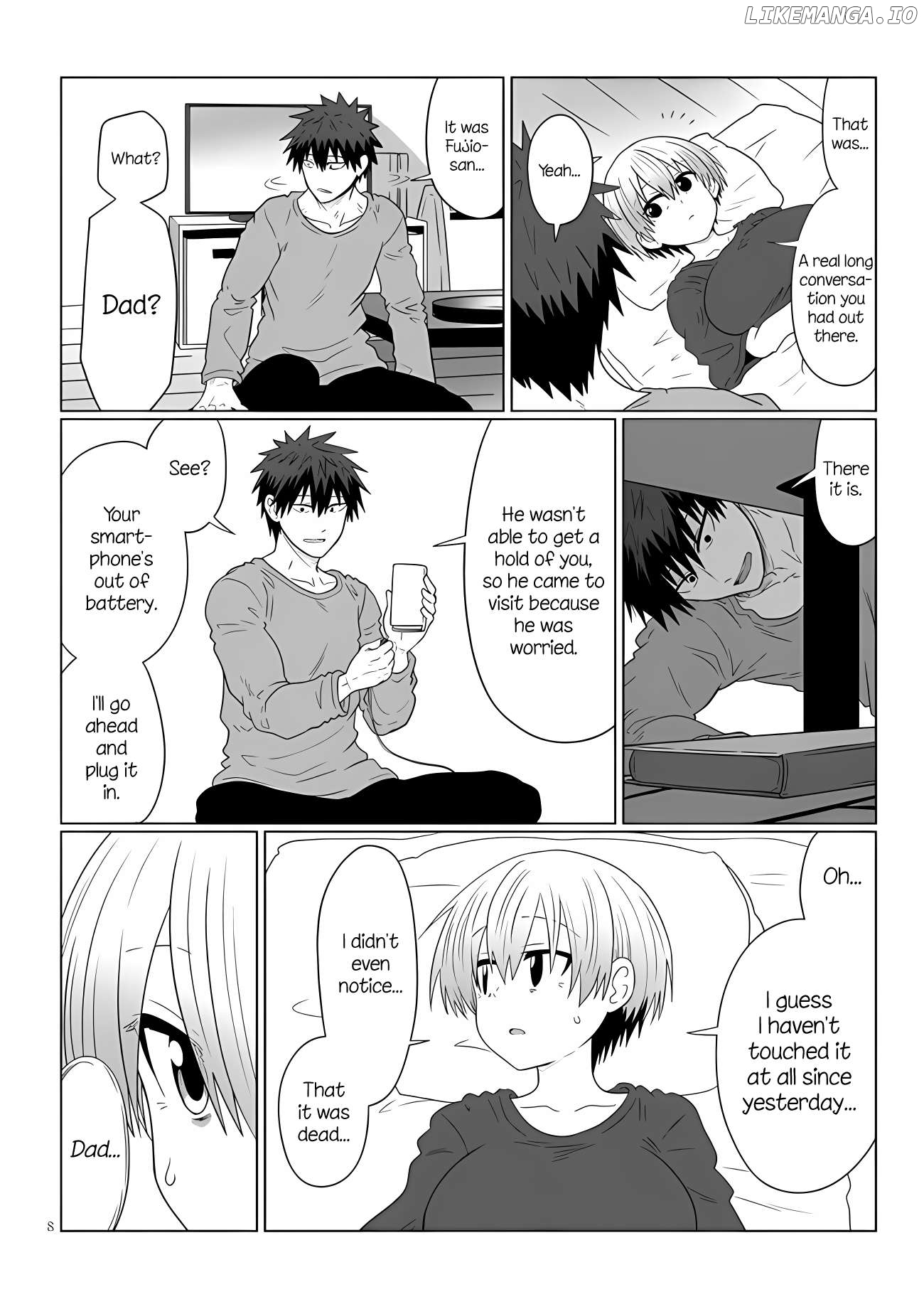 Uzaki-chan wa Asobitai! Chapter 108 - page 8