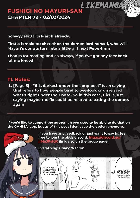 Fushigi no Mayuri-san Chapter 79 - page 5