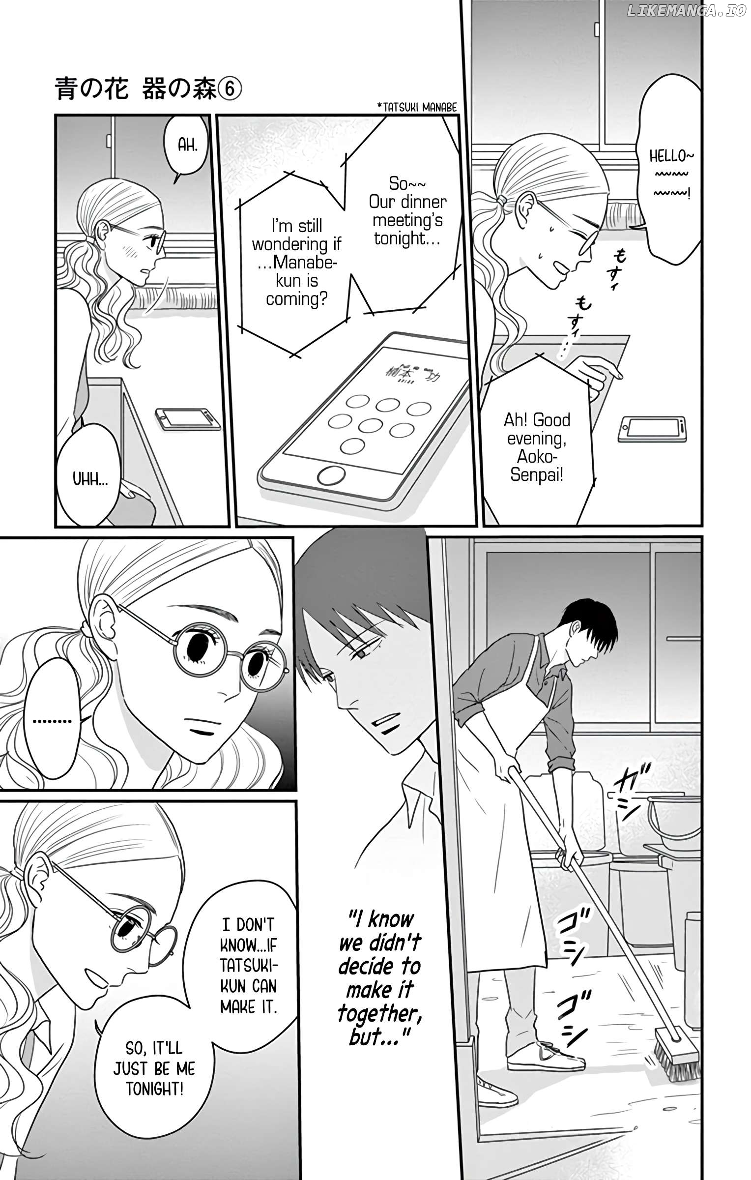 Ao No Hana Utsuwa No Mori Chapter 30 - page 9