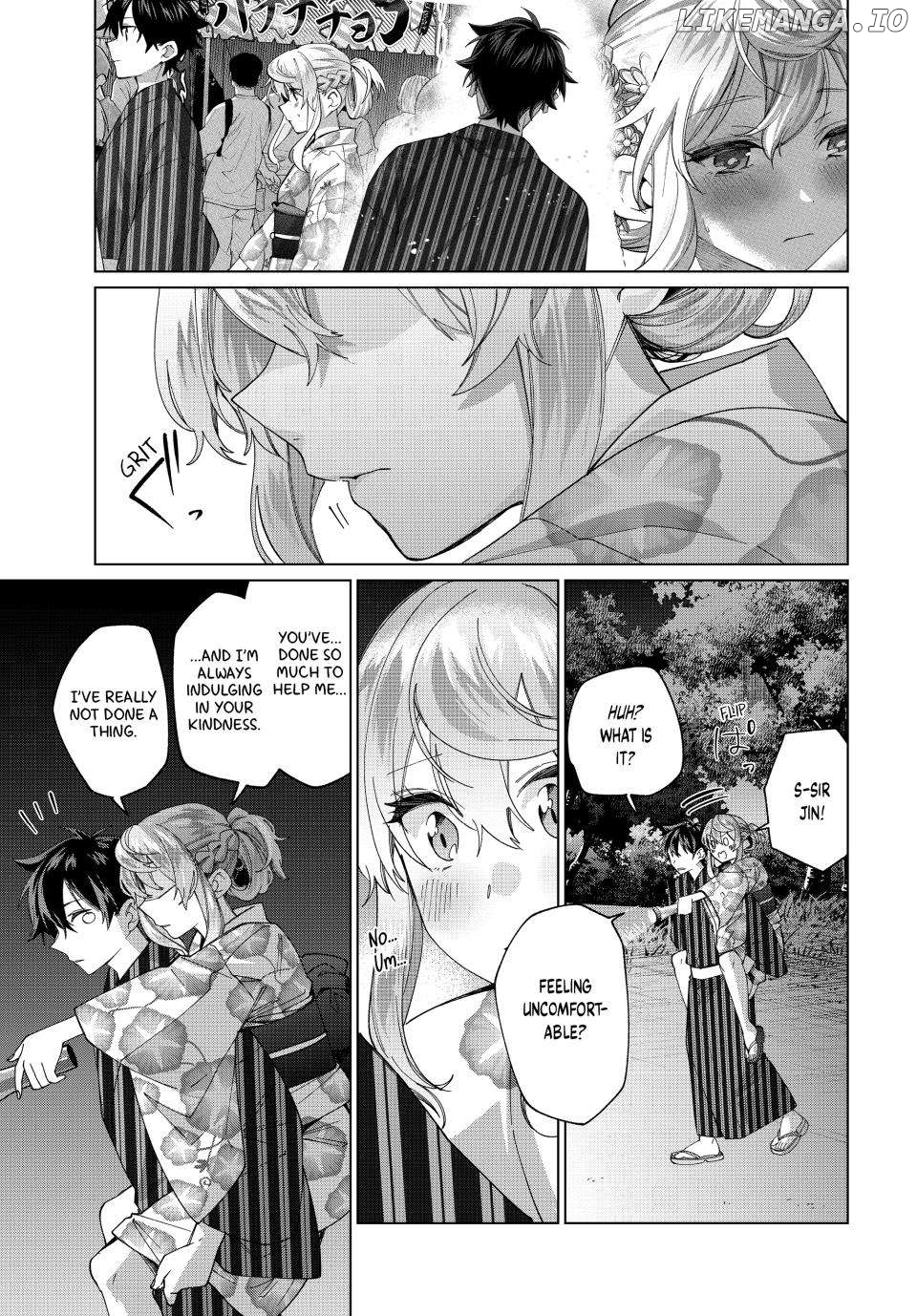 All My Neighbors are Convinced the Female Knight from My Rice Field Is My Wife Chapter 38 - page 11