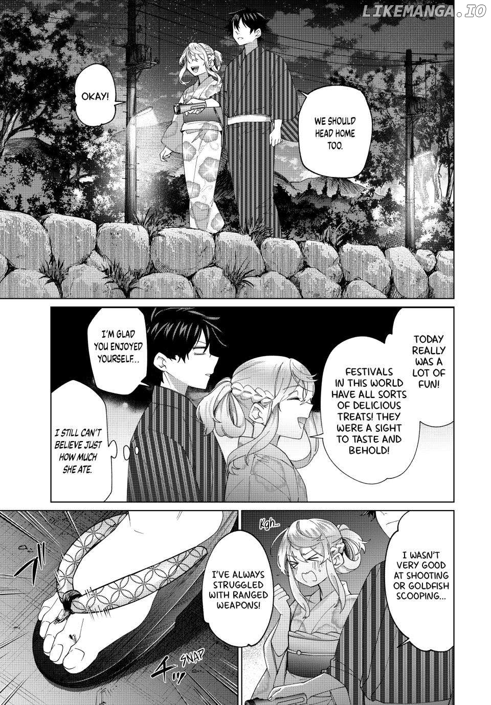 All My Neighbors are Convinced the Female Knight from My Rice Field Is My Wife Chapter 38 - page 3