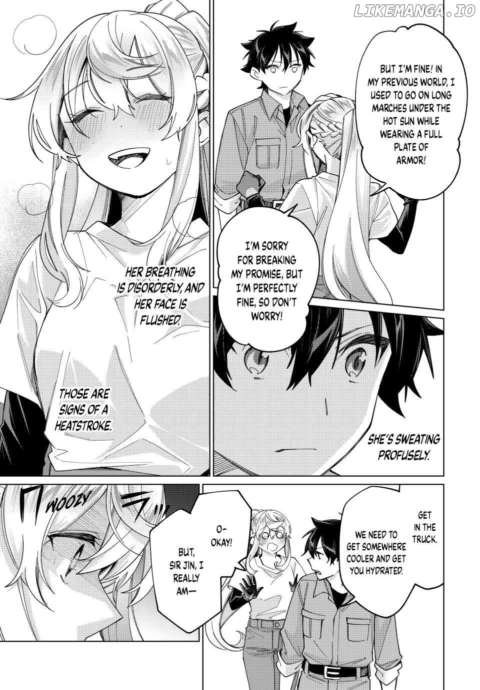 All My Neighbors are Convinced the Female Knight from My Rice Field Is My Wife Chapter 39 - page 17