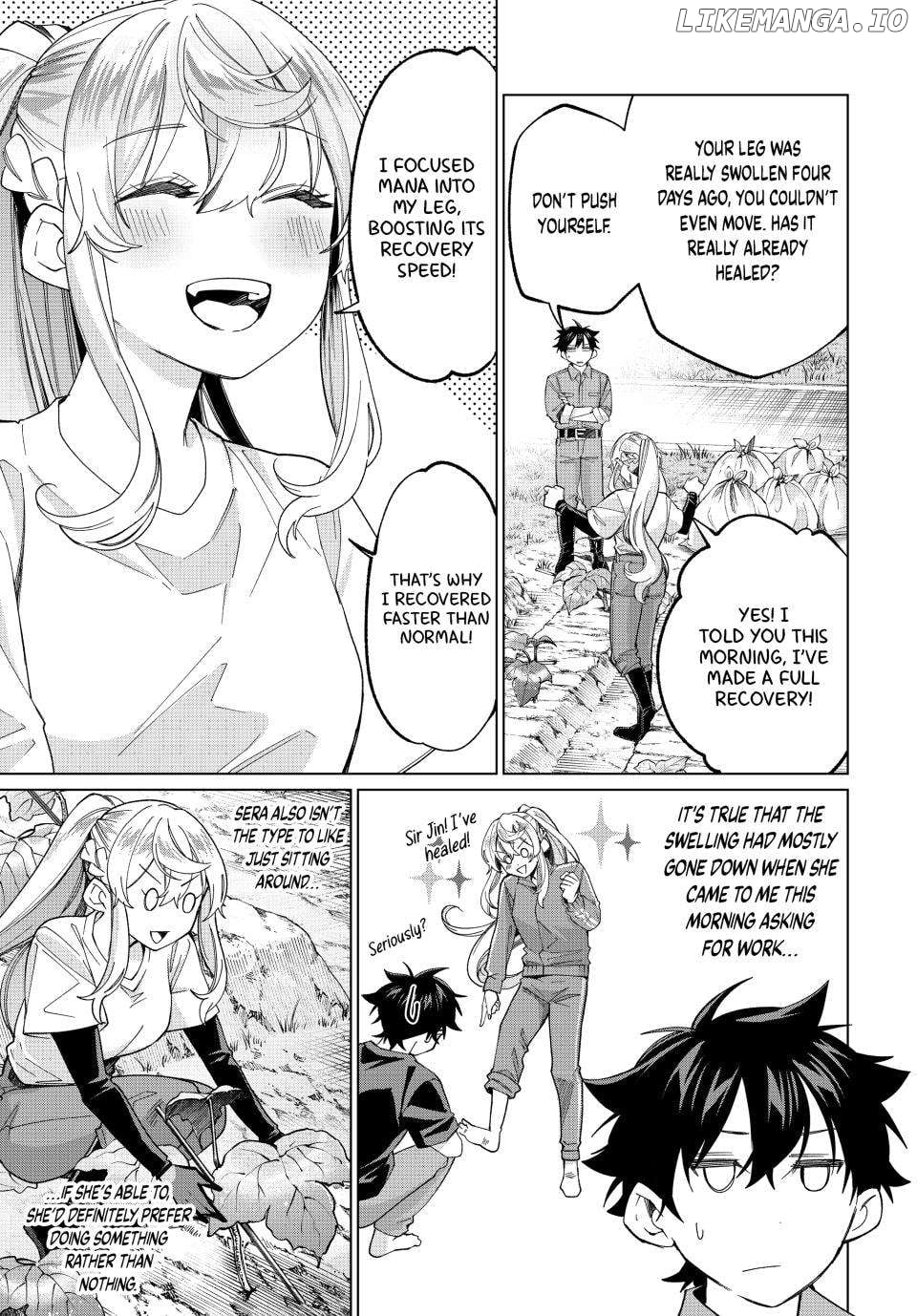 All My Neighbors are Convinced the Female Knight from My Rice Field Is My Wife Chapter 39 - page 3