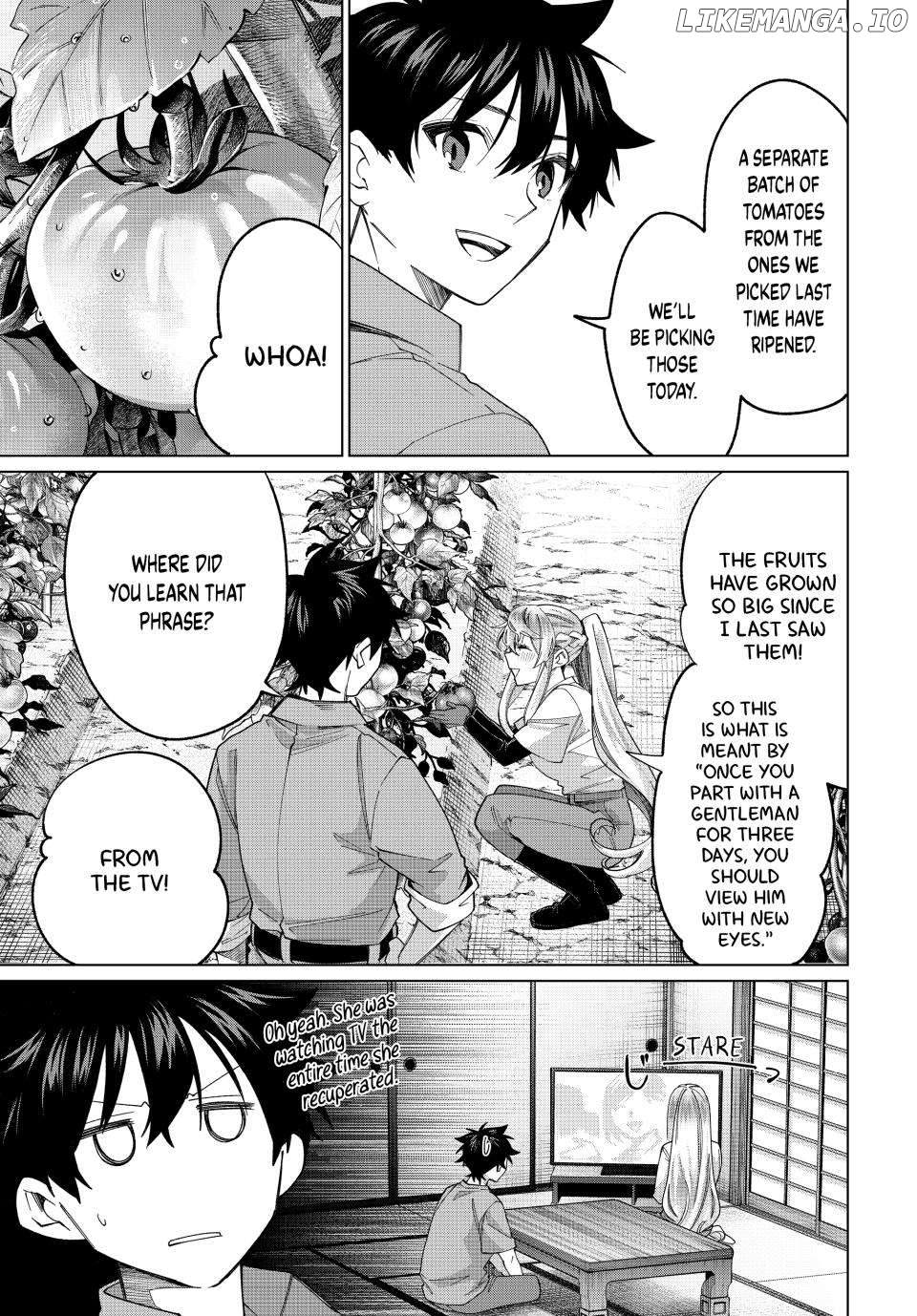 All My Neighbors are Convinced the Female Knight from My Rice Field Is My Wife Chapter 39 - page 7