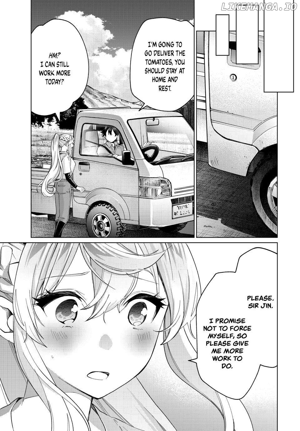 All My Neighbors are Convinced the Female Knight from My Rice Field Is My Wife Chapter 39 - page 9