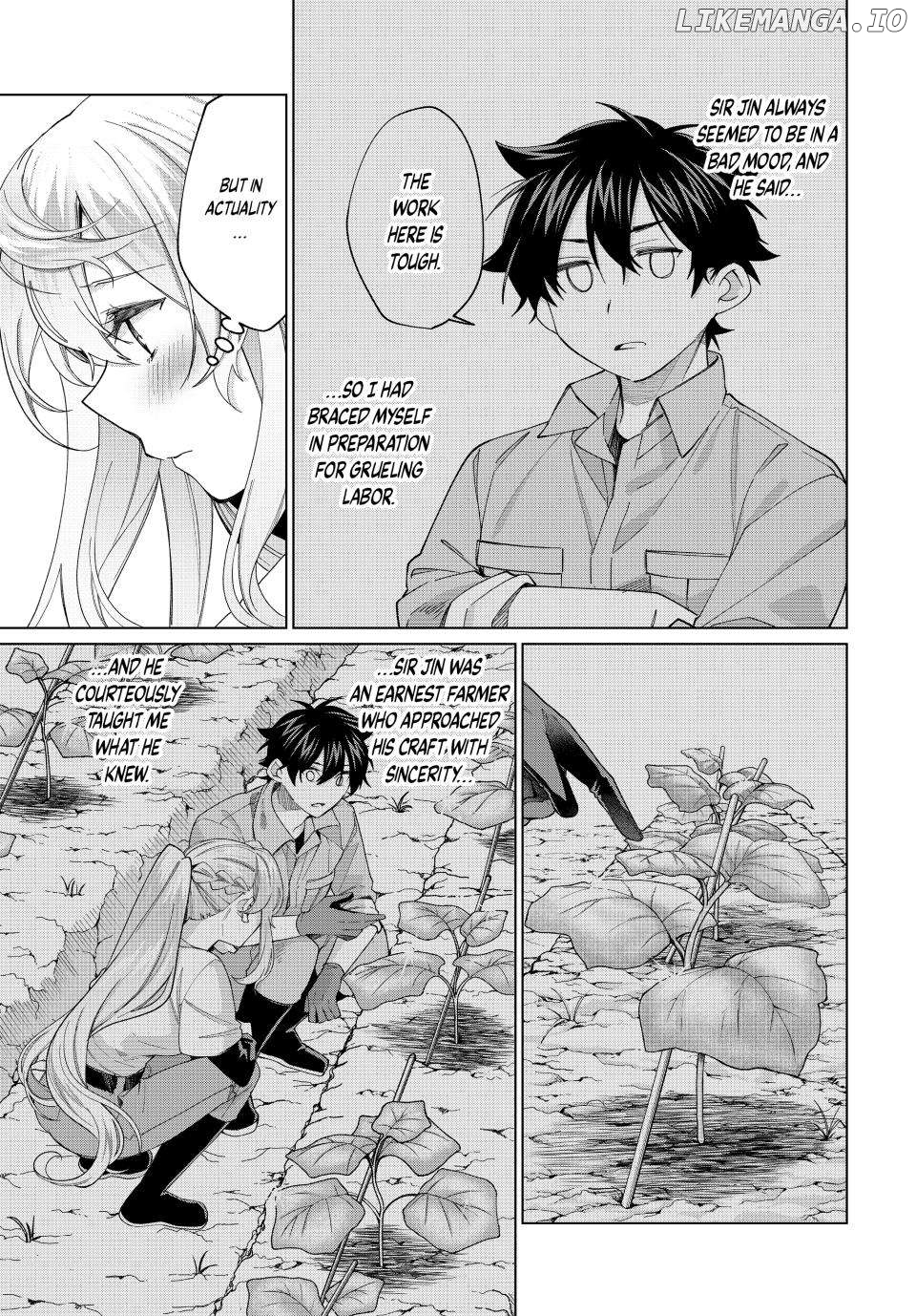 All My Neighbors are Convinced the Female Knight from My Rice Field Is My Wife Chapter 40 - page 7