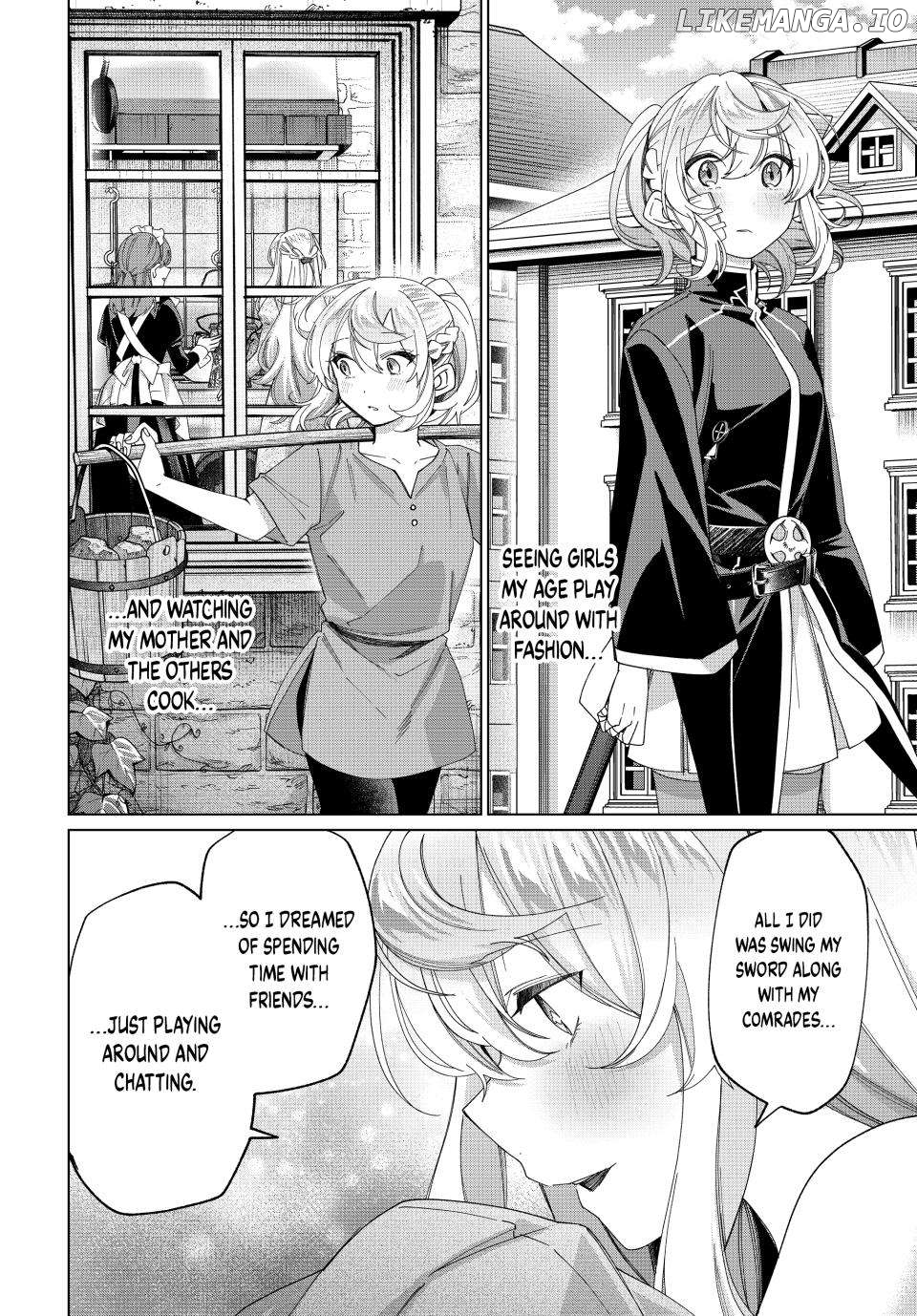 All My Neighbors are Convinced the Female Knight from My Rice Field Is My Wife Chapter 42 - page 12