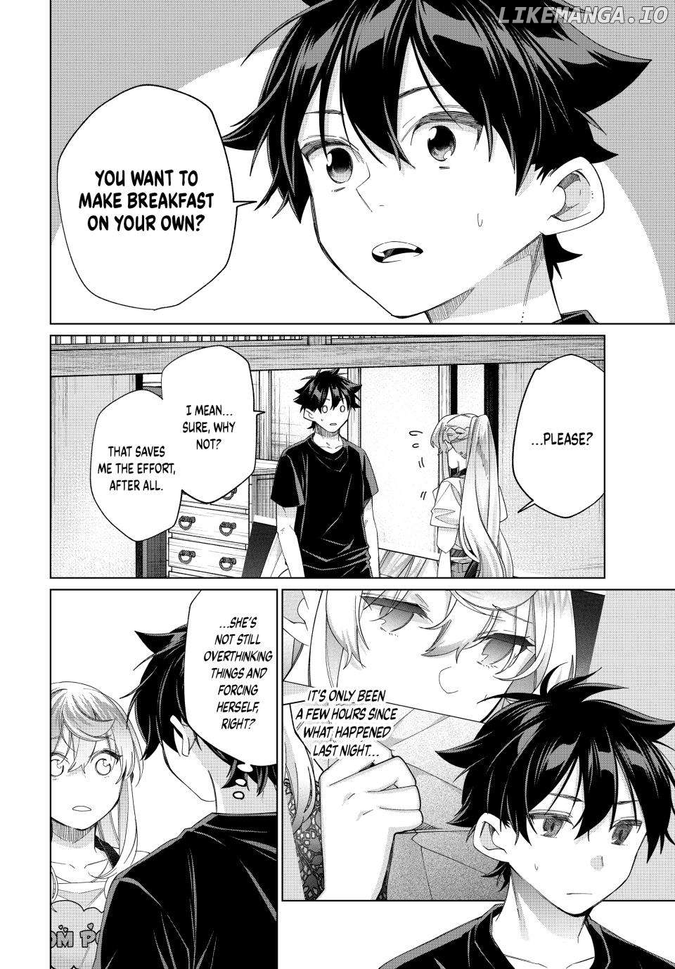 All My Neighbors are Convinced the Female Knight from My Rice Field Is My Wife Chapter 43 - page 8