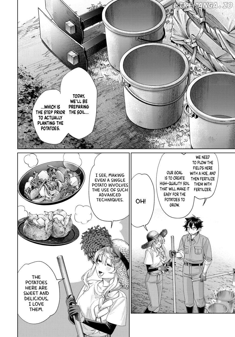 All My Neighbors are Convinced the Female Knight from My Rice Field Is My Wife Chapter 44 - page 8