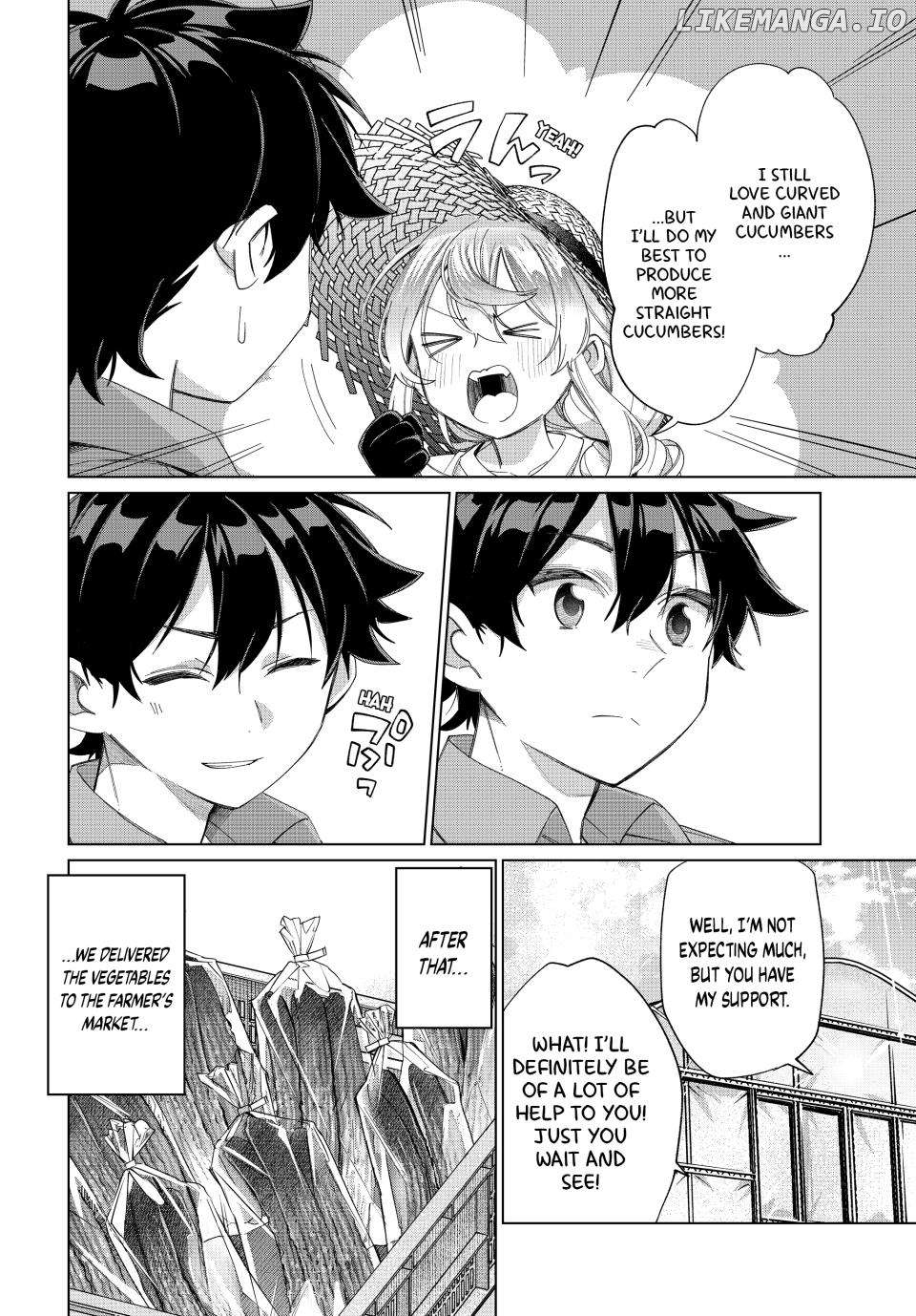 All My Neighbors are Convinced the Female Knight from My Rice Field Is My Wife Chapter 45 - page 14