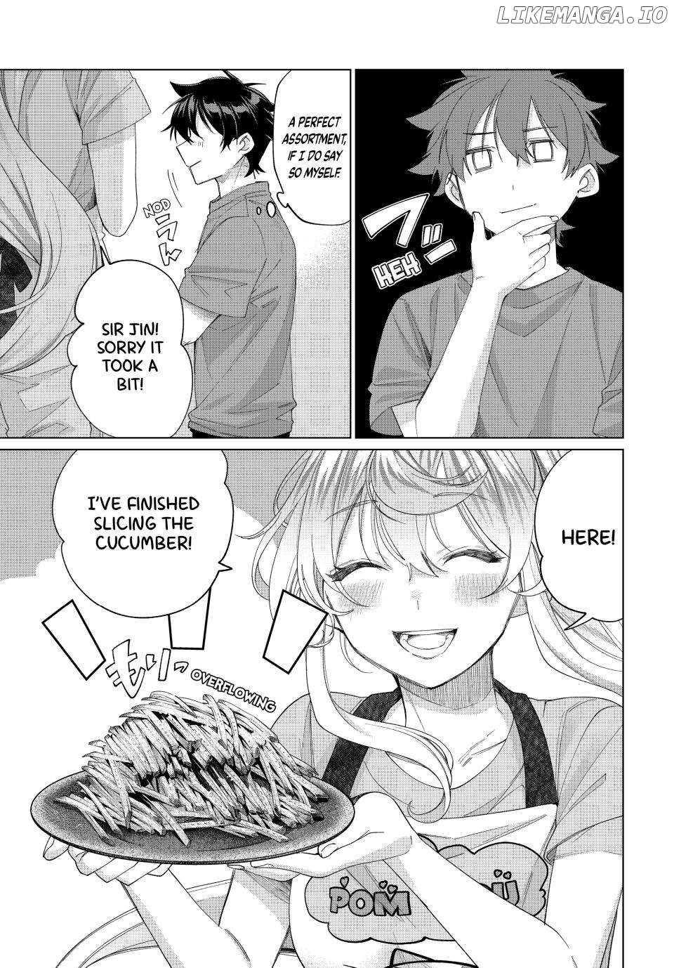 All My Neighbors are Convinced the Female Knight from My Rice Field Is My Wife Chapter 45 - page 21