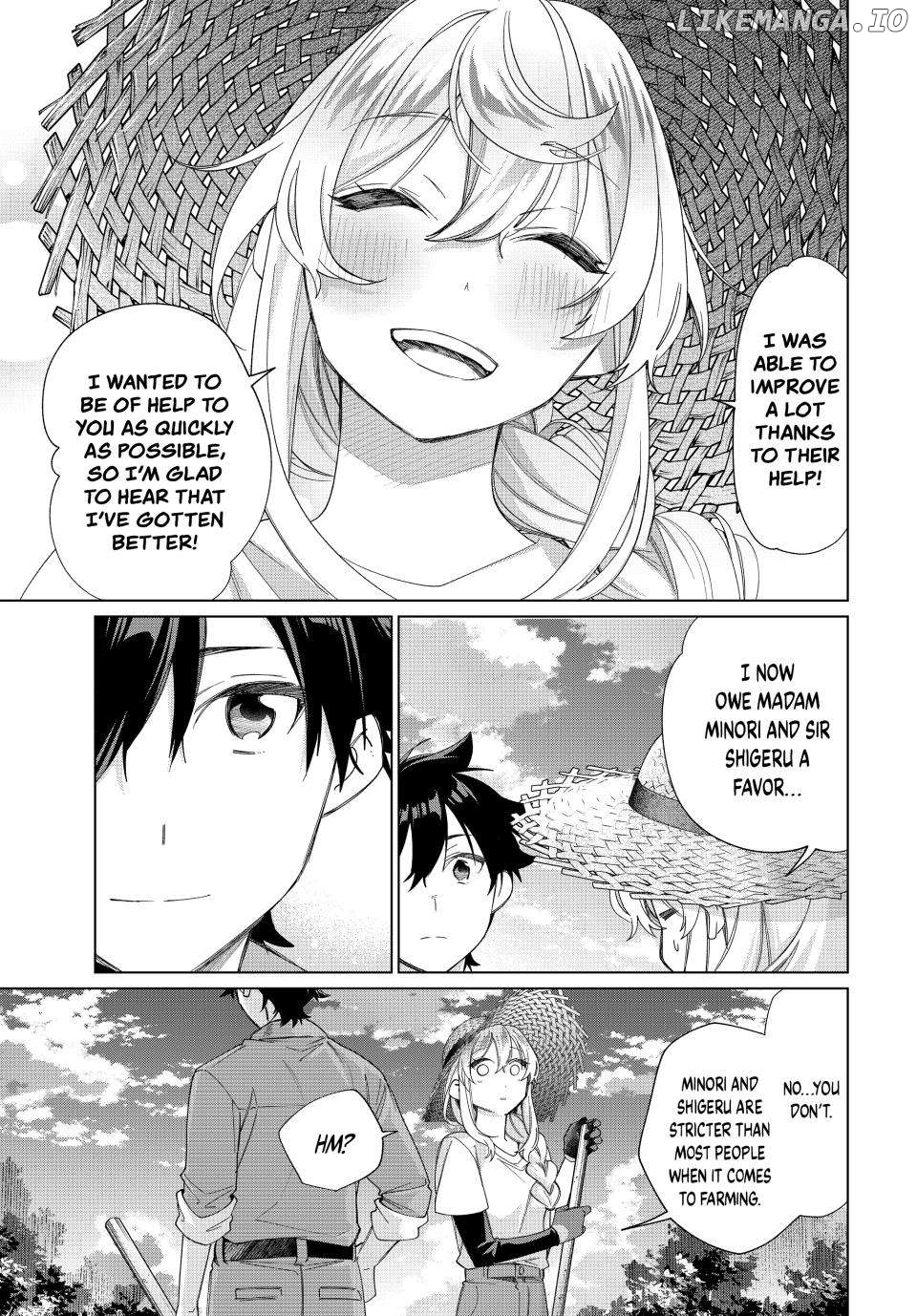 All My Neighbors are Convinced the Female Knight from My Rice Field Is My Wife Chapter 46 - page 13