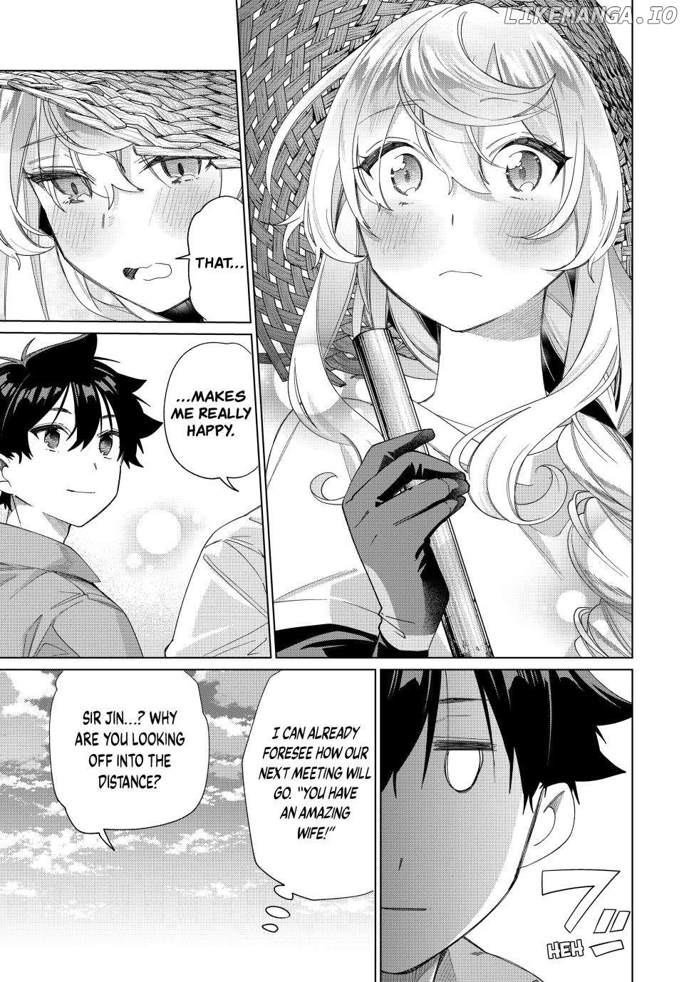 All My Neighbors are Convinced the Female Knight from My Rice Field Is My Wife Chapter 46 - page 15