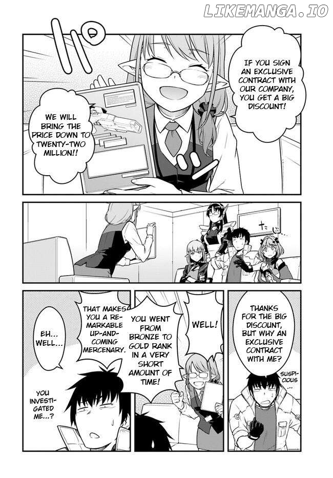 Mezametara Saikyou Soubi To Uchuusen-Mochi Datta No De, Ikkodate Mezashite Youhei Toshite Jiyuu Ni Ikitai Chapter 40.1 - page 16