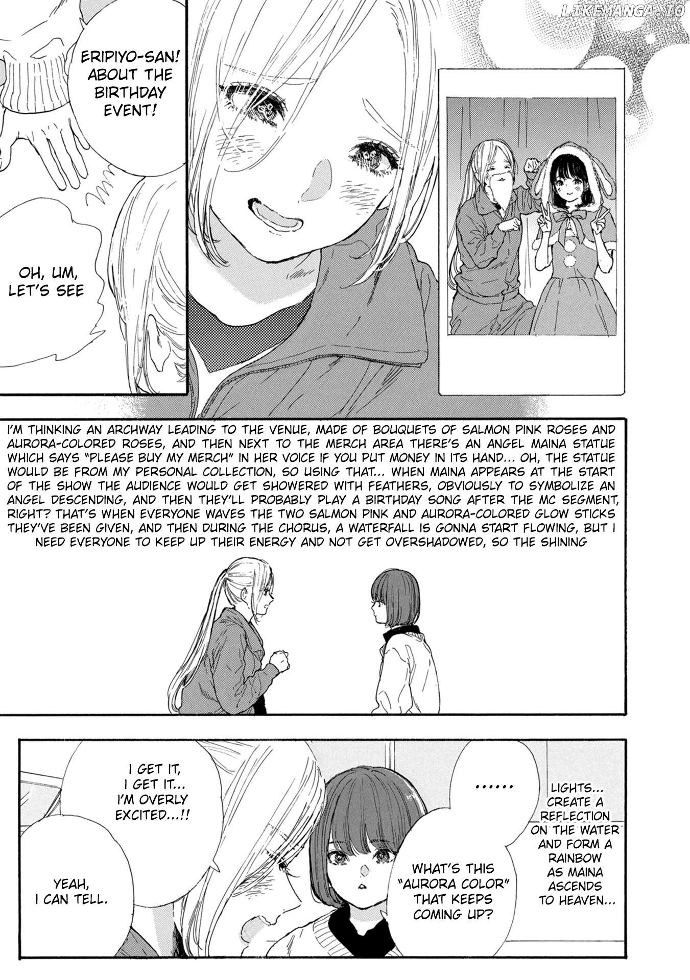 Oshi Ga Budoukan Ittekuretara Shinu Chapter 51 - page 21