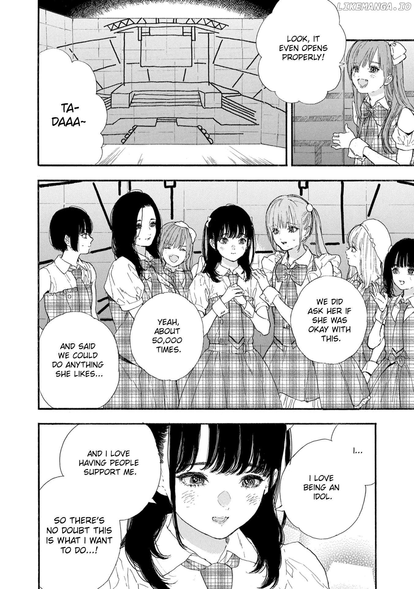 Oshi Ga Budoukan Ittekuretara Shinu Chapter 52 - page 14