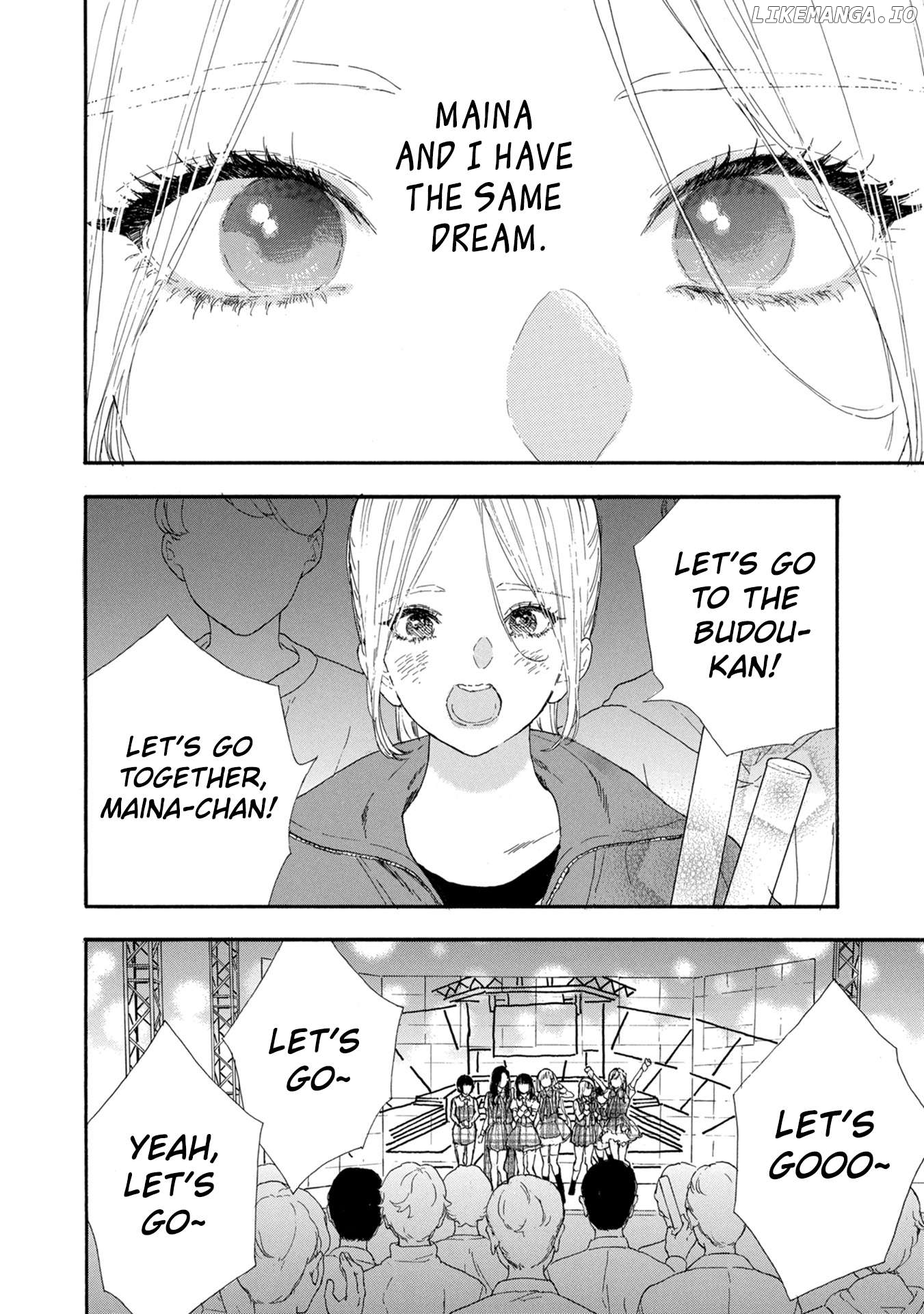 Oshi Ga Budoukan Ittekuretara Shinu Chapter 52 - page 16