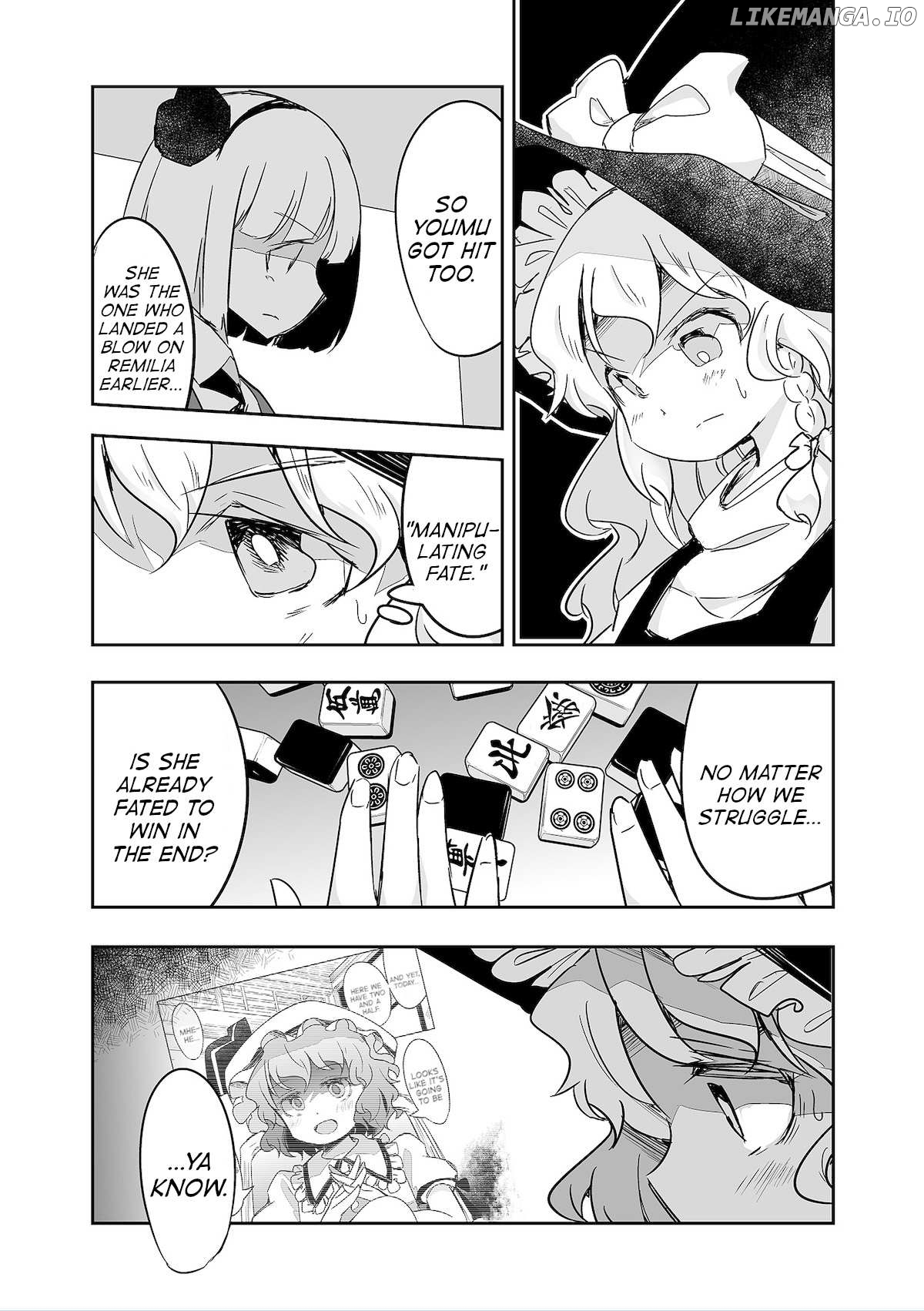 Touhou ~ The Tiles That I Cannot Cut Are Next To None! (Doujinshi) Chapter 33 - page 6