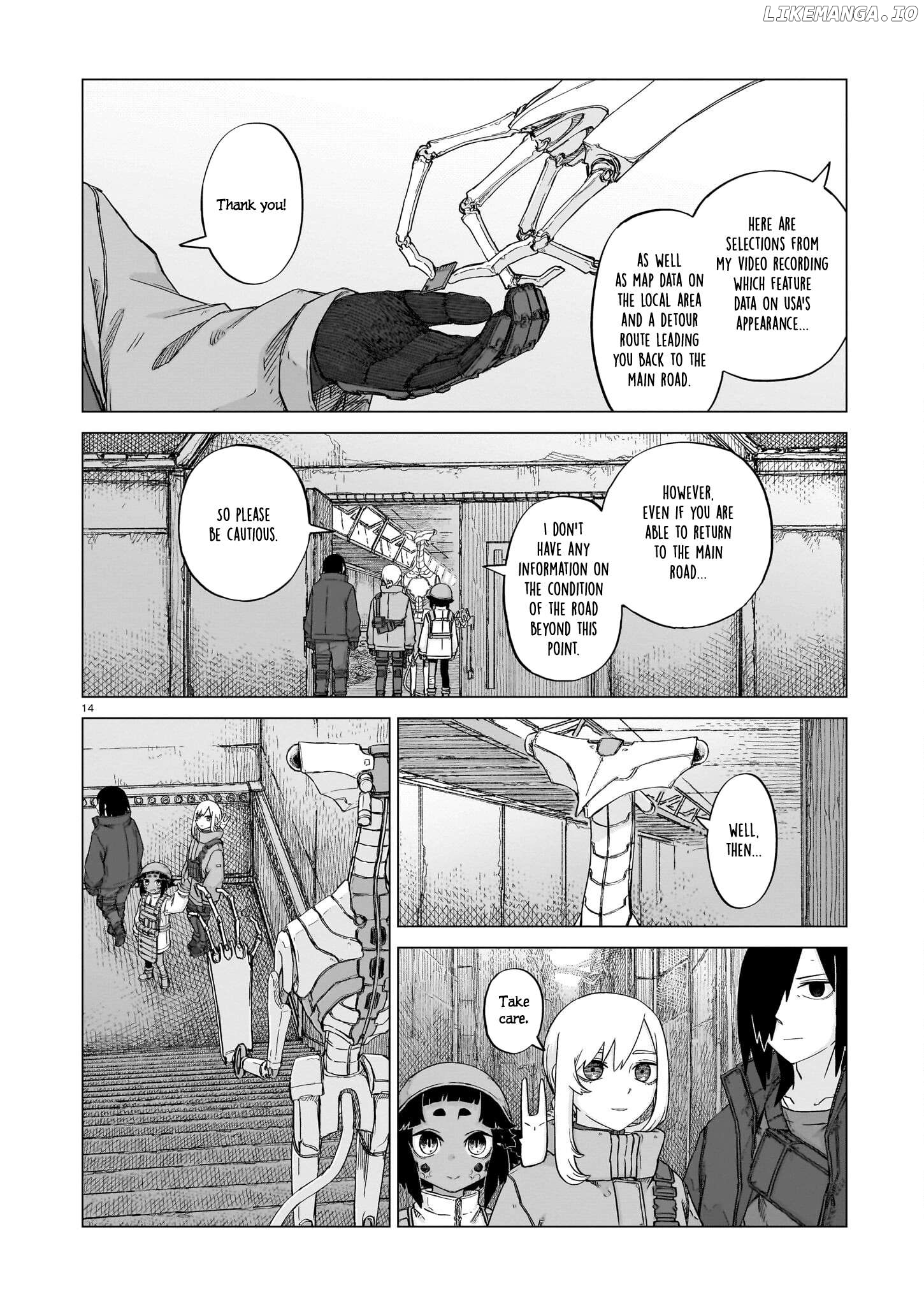 Usuzumi no Hate Chapter 19 - page 14